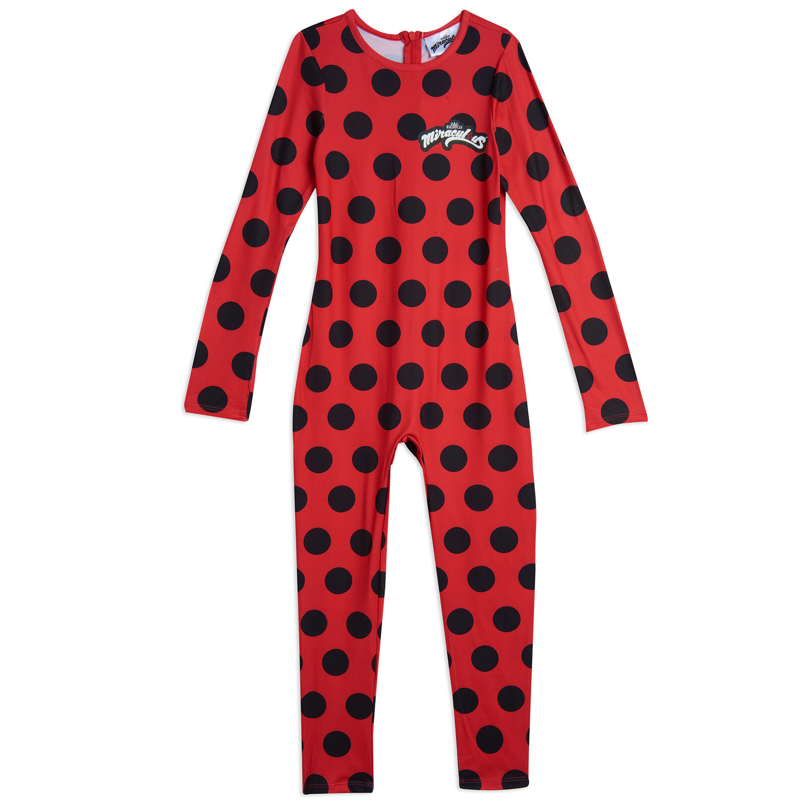 Miraculous Ladybug Girls' Cosplay One Piece Jumpsuit Set