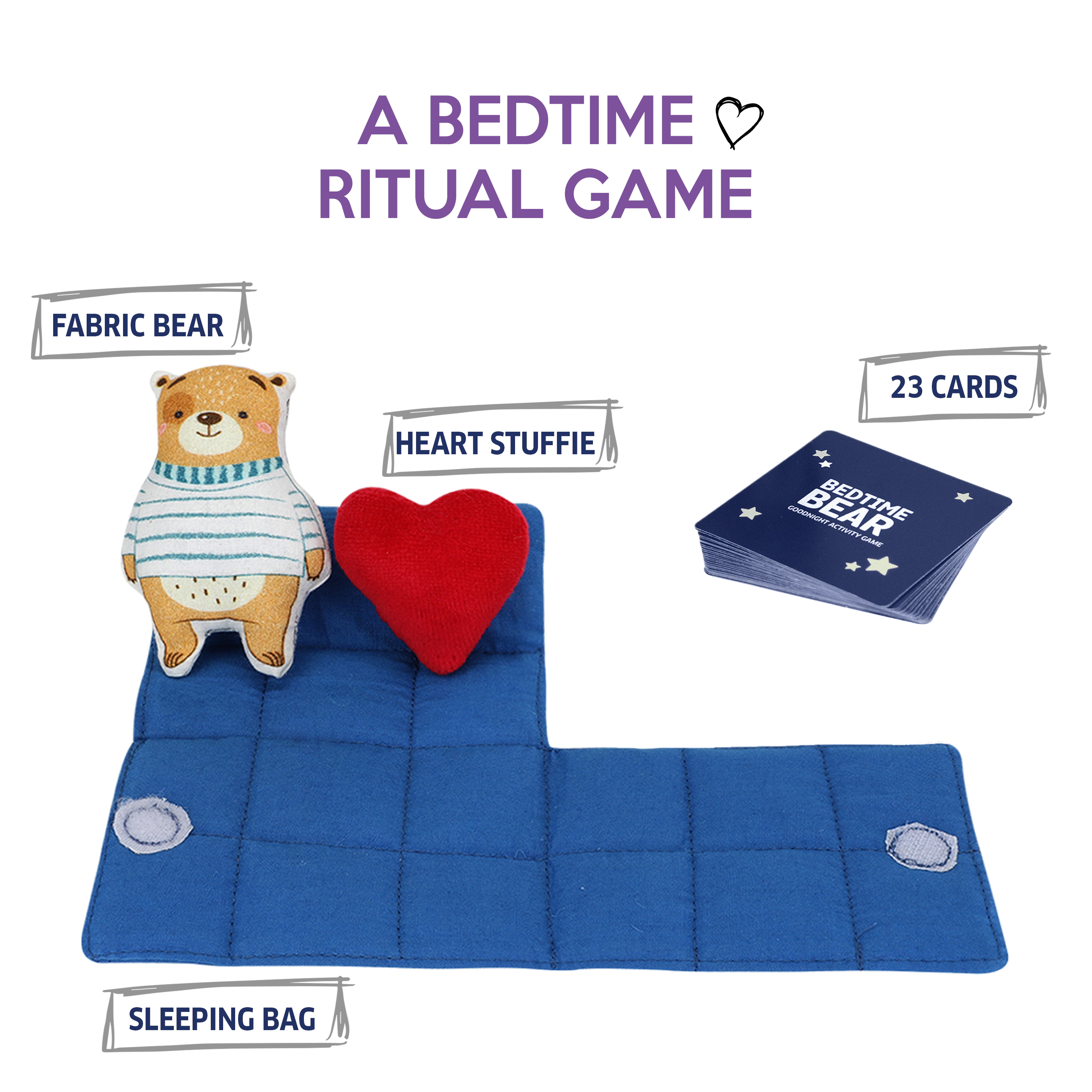 Chalk & Chuckles Bedtime Bear Game - 2-4 Players