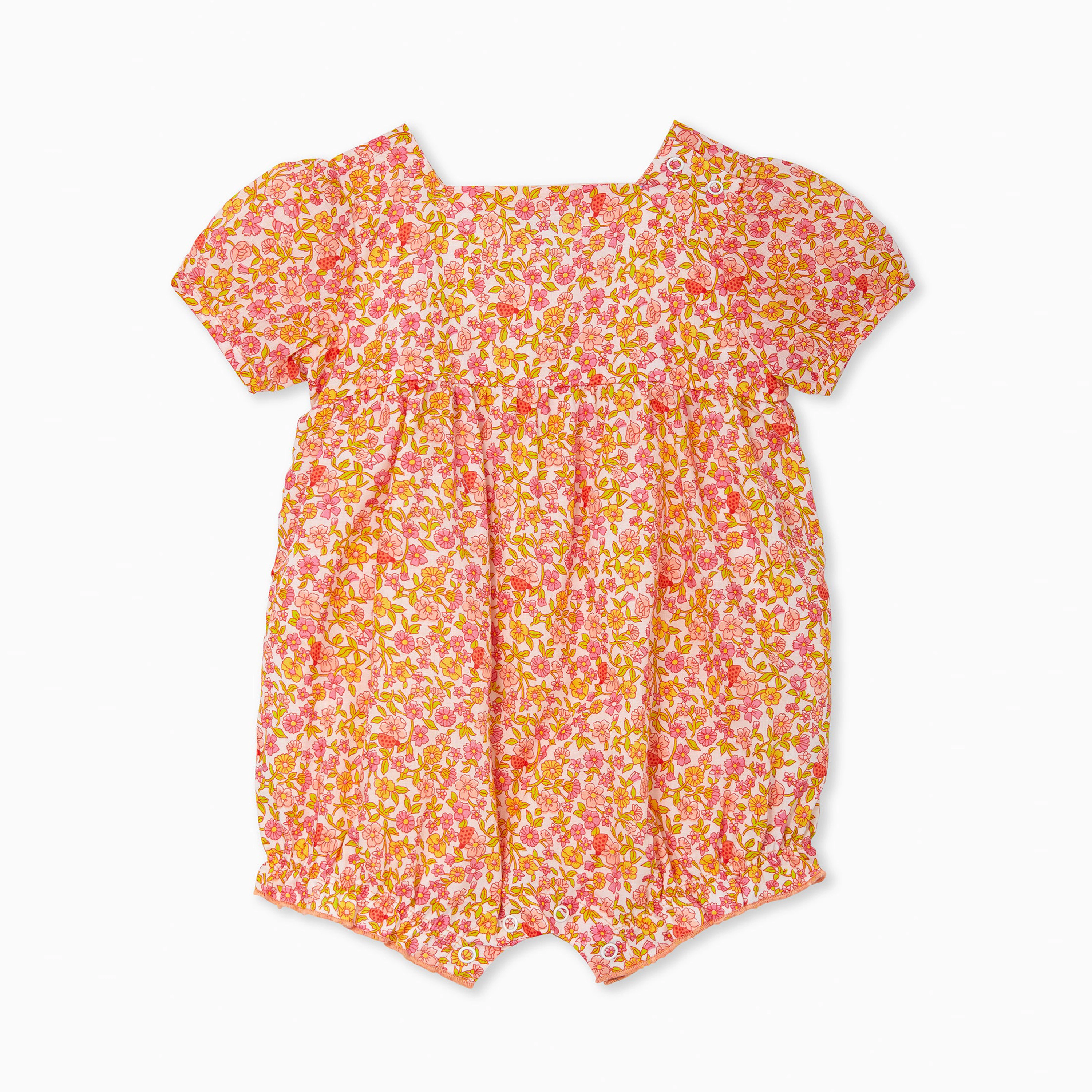 Rockets of Awesome Ditsy Floral Bubble For Baby Girl