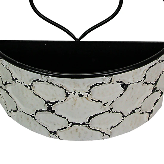 Special T Imports Large & Small Galvanized Metal Rustic White Wall ...