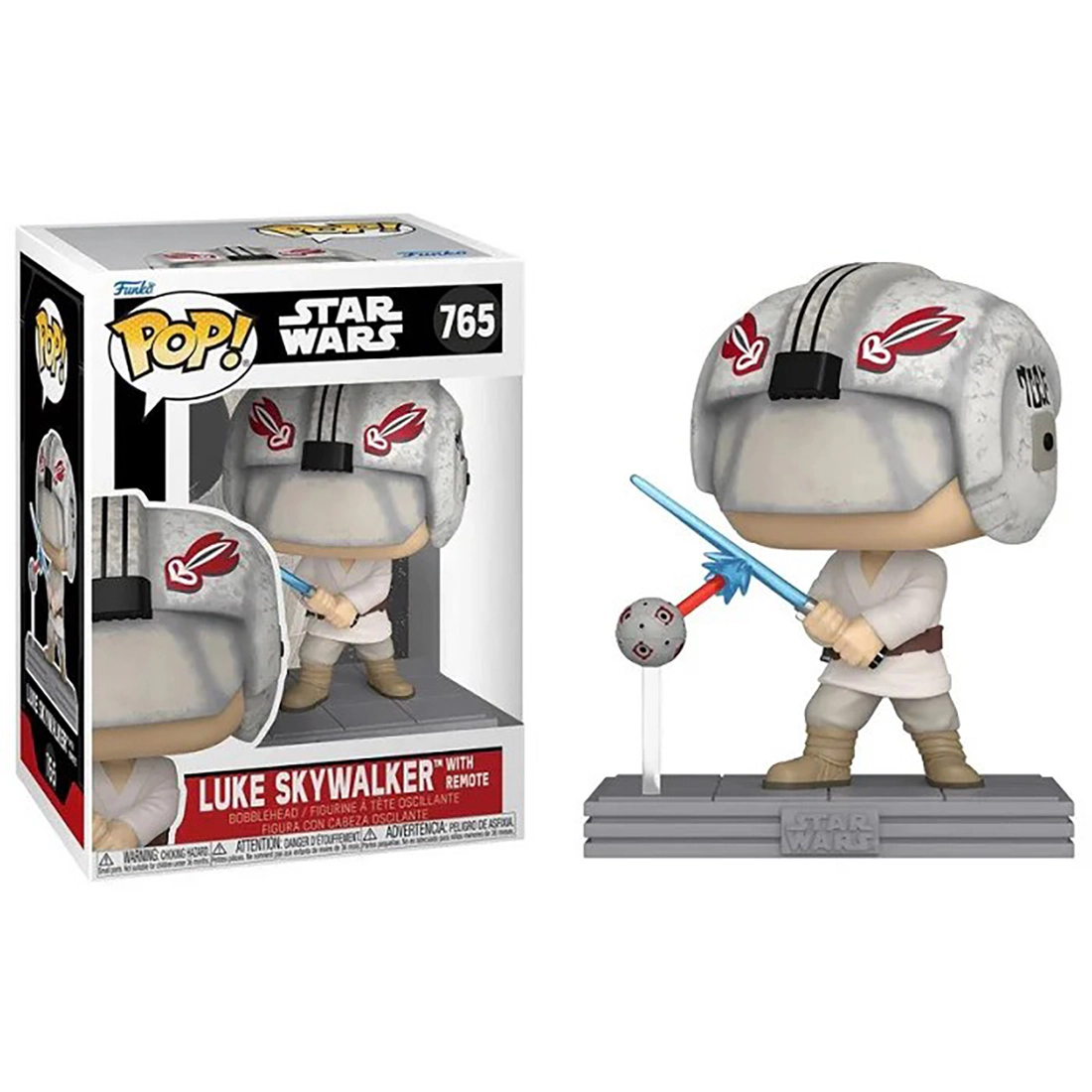 Funko Pop! Star Wars: Luke Skywalker with Remote #765