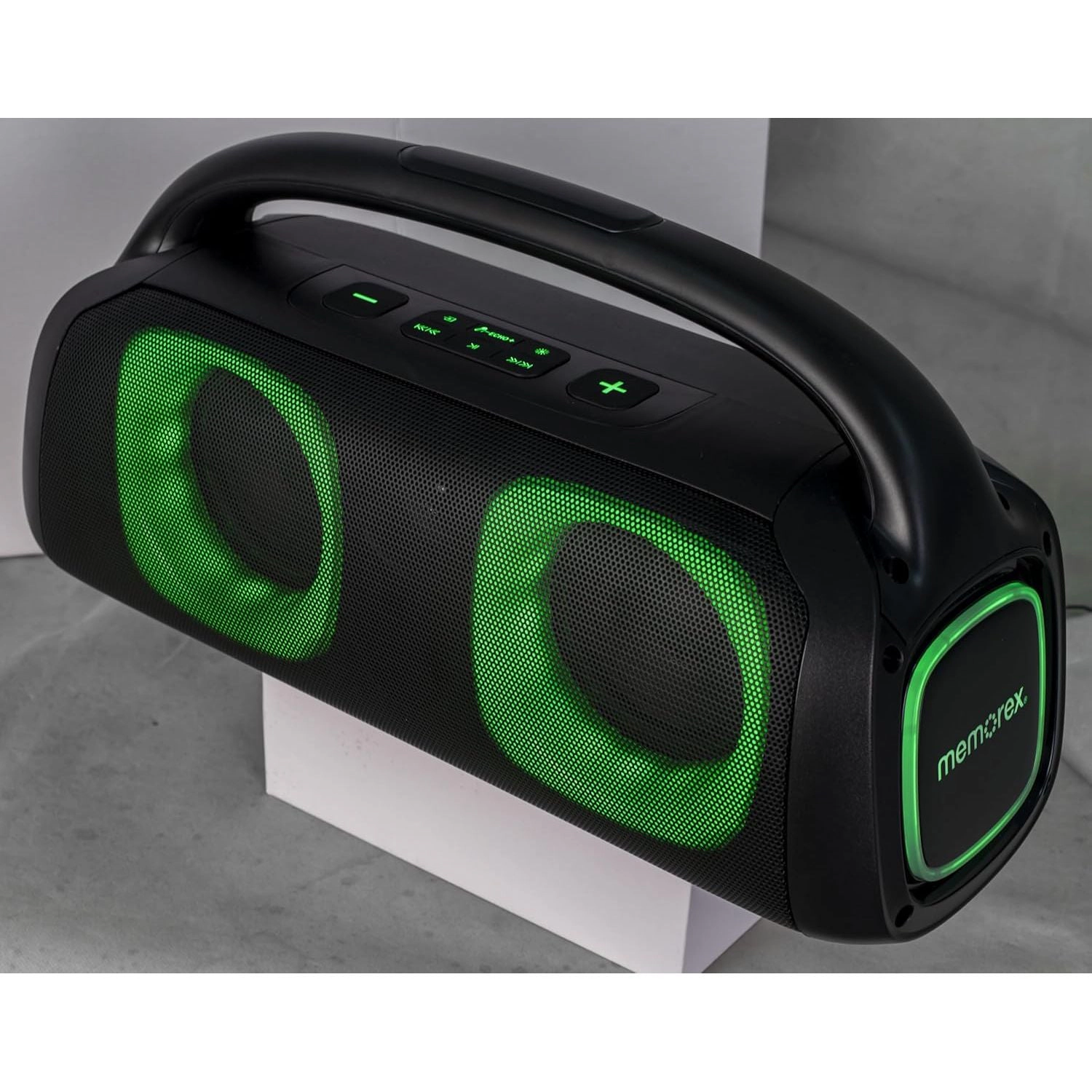 Memorex BTS300 Pump Box Portable Bluetooth Speaker - Black