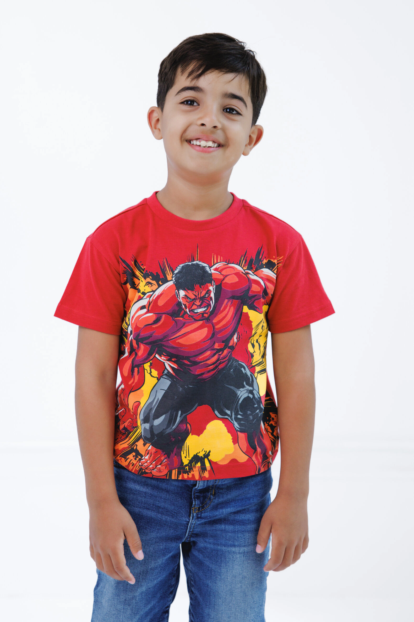 Marvel Matching Family Cosplay Short Sleeve T-Shirt