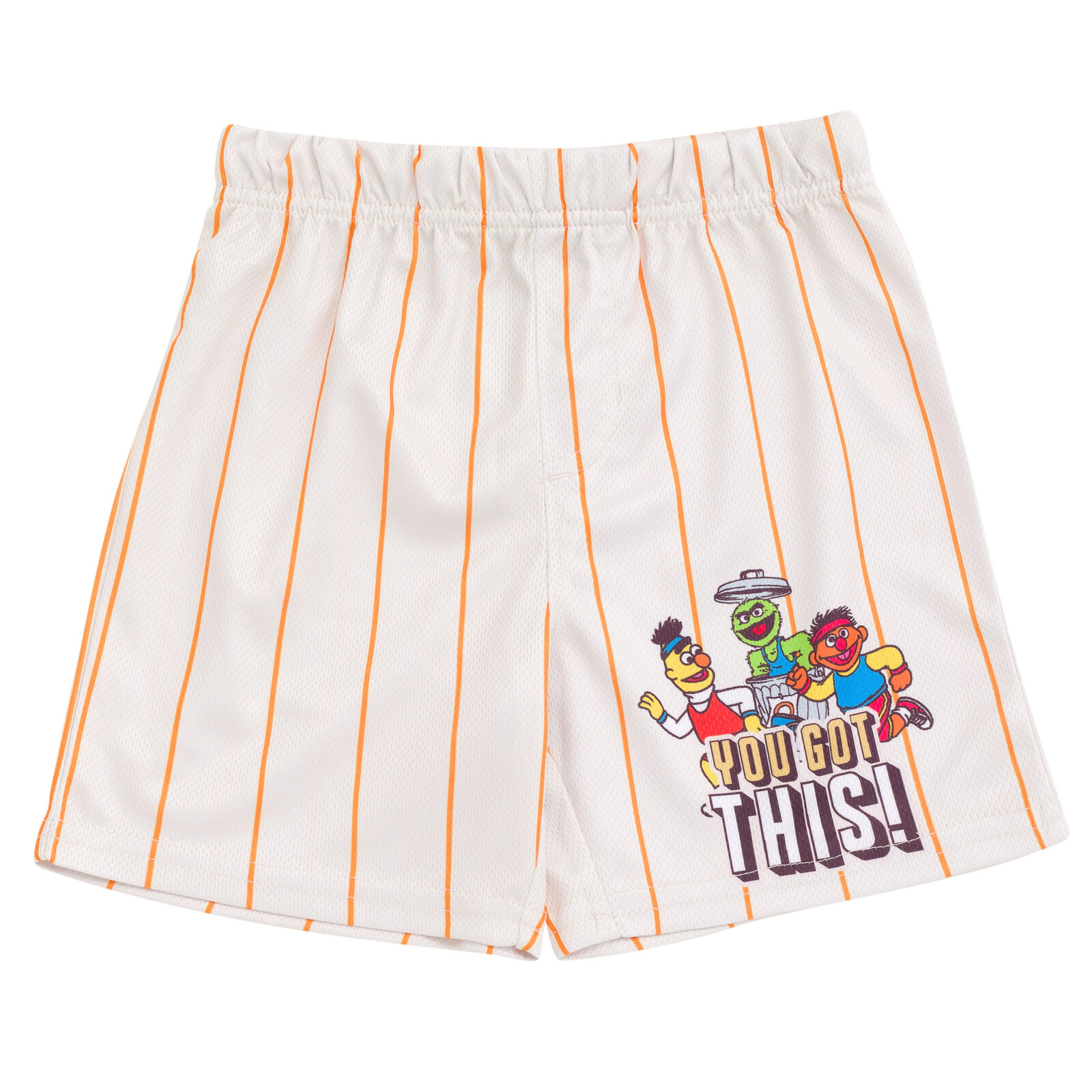 Sesame Street Boys' 2-Piece Athletic Basketball Jersey and Shorts Set