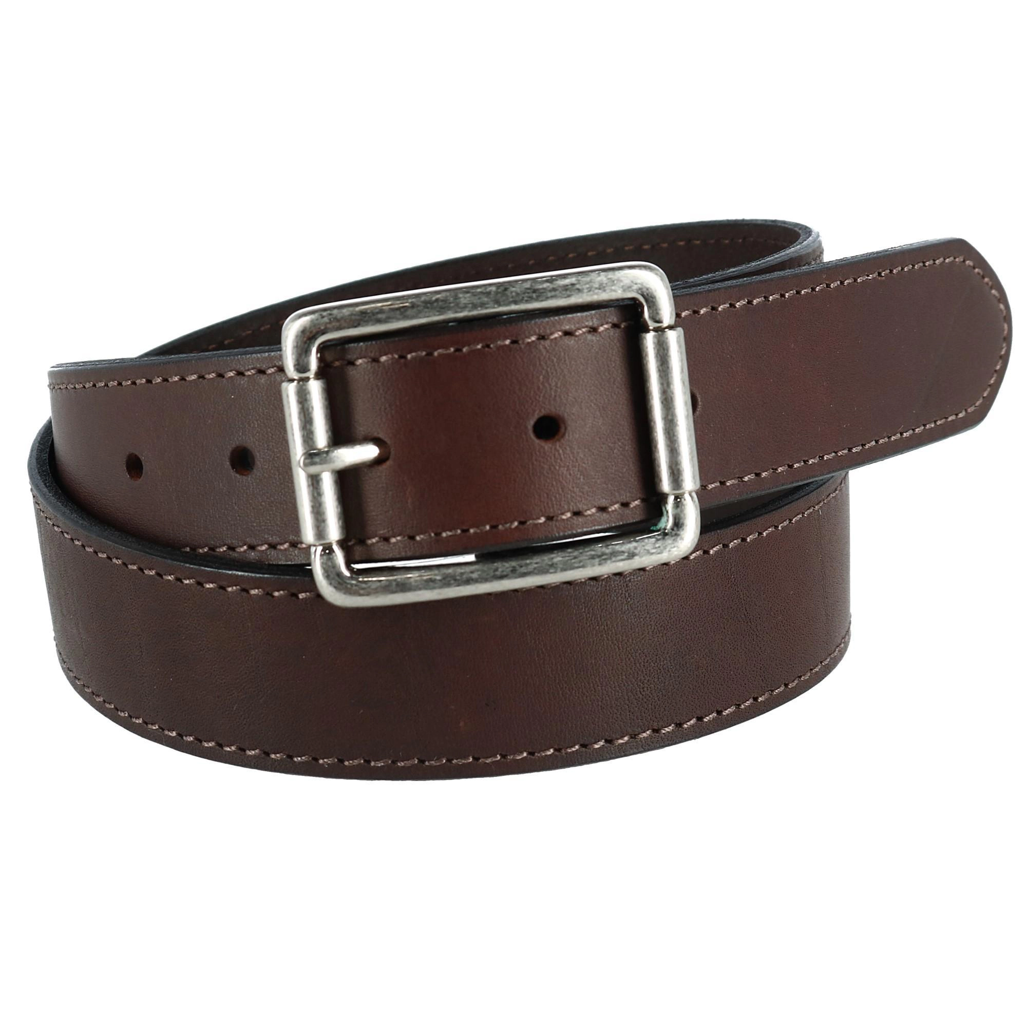 CrookhornDavis Men's Newcastle Natural Grain Leather Belt