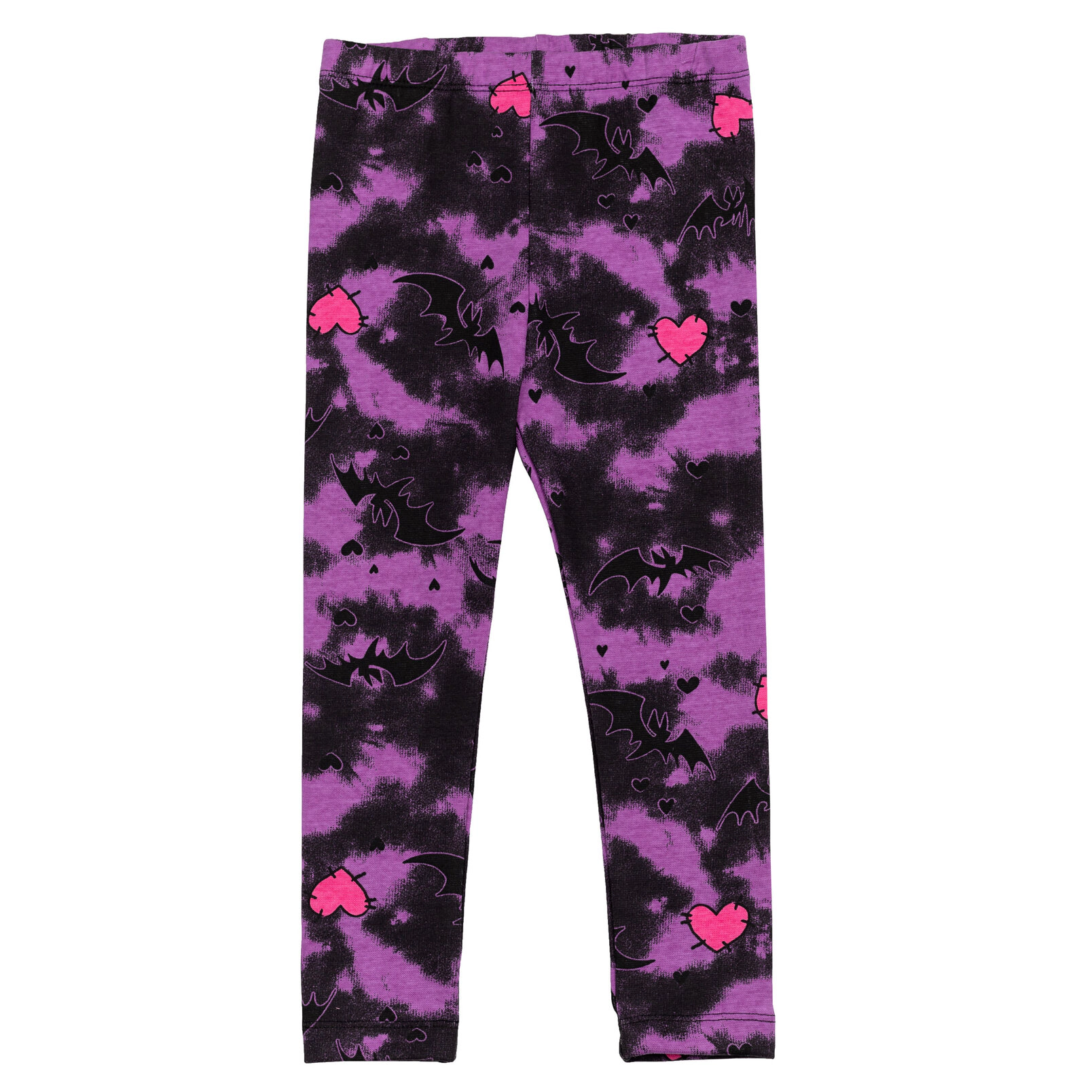 Disney Nightmare Before Christmas Girls' Glitter Fleece Hoodie and Leggings Set