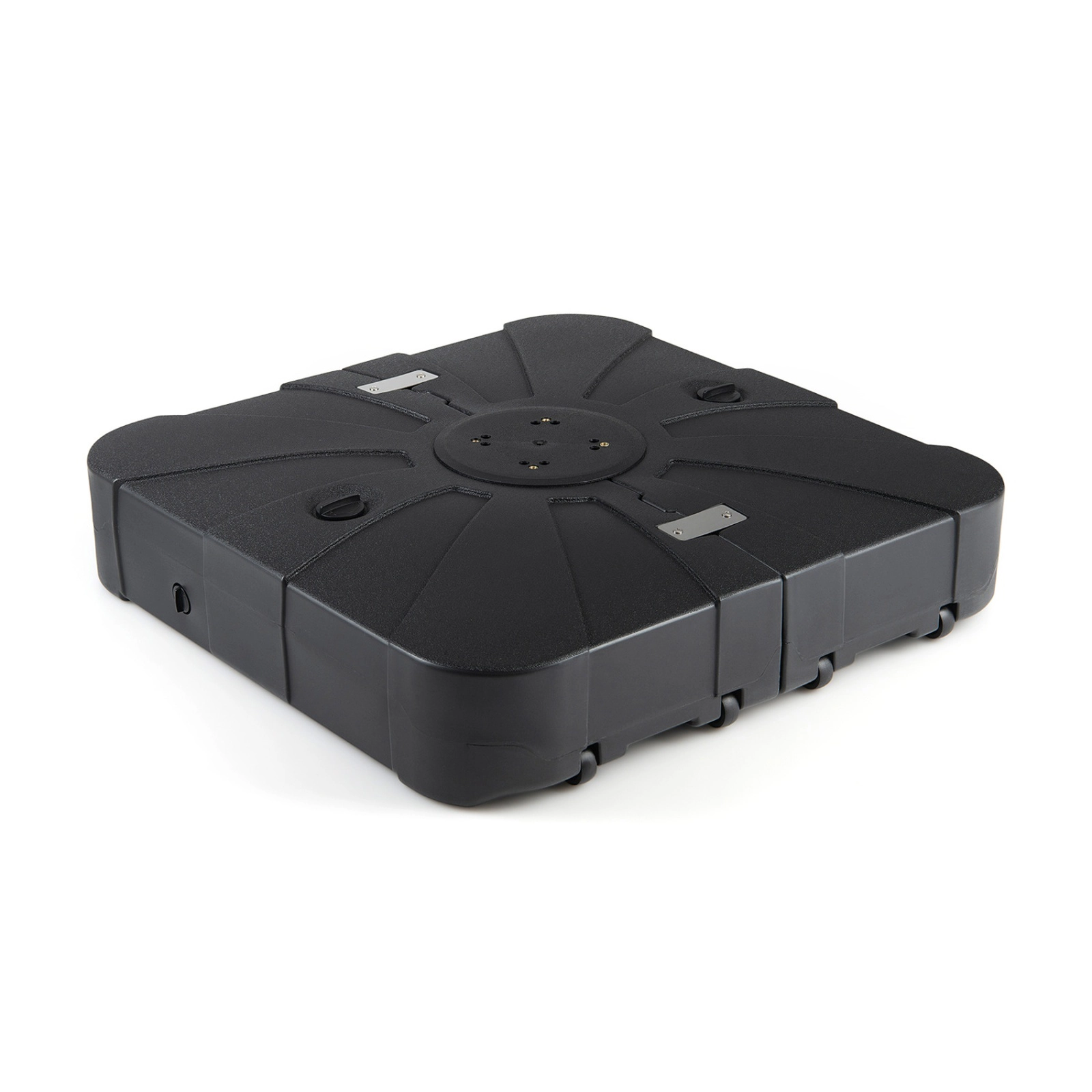 SUGIFT Square Cantilever Umbrella Base Wheels 285-375-lb Water & Sand Fill Capacity for 8-10 ft & 8-12 ft Cantilever