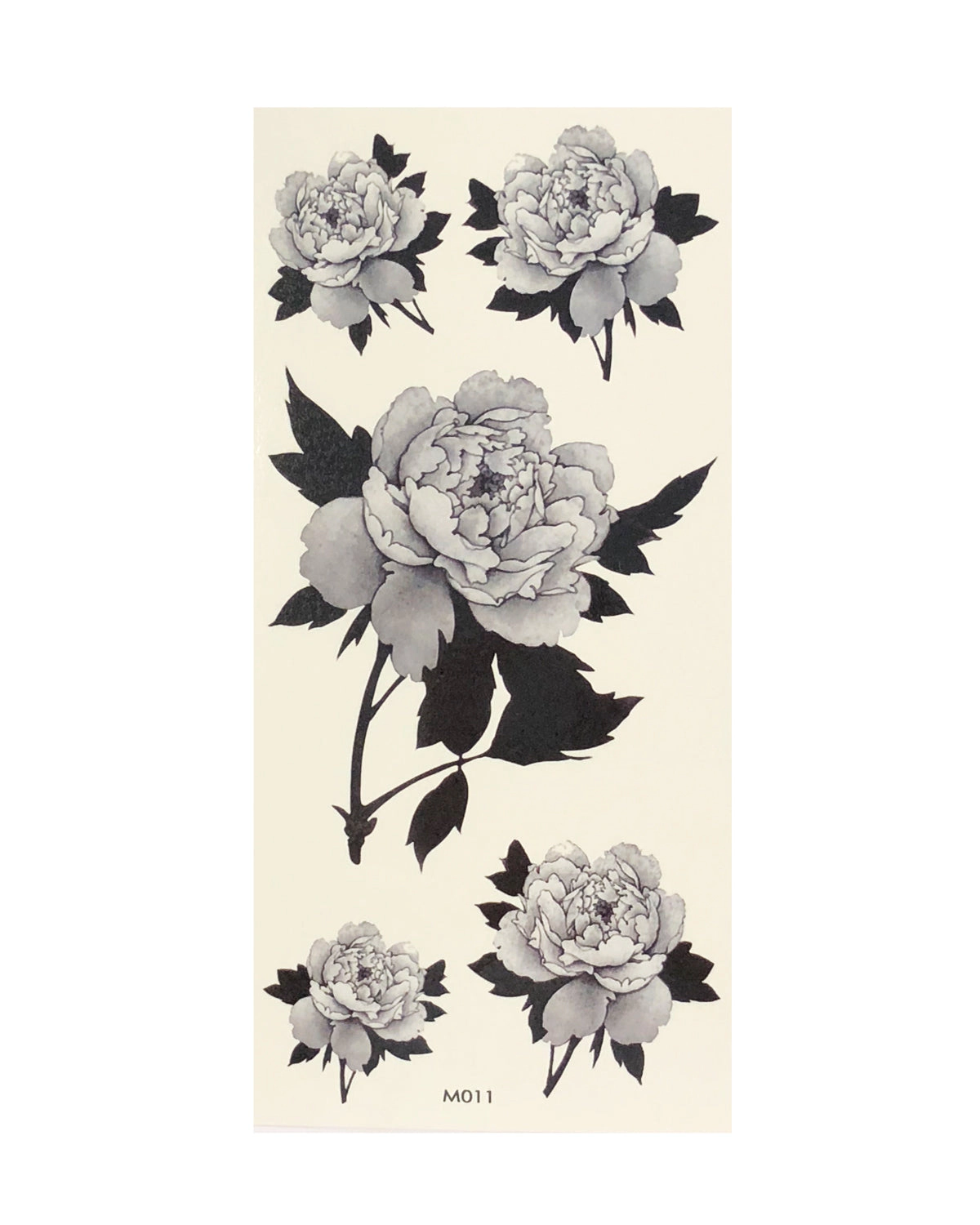 Wrapables Floral Temporary Tattoos Body Art Water Tattoos (8 Sheets), Cool Floral
