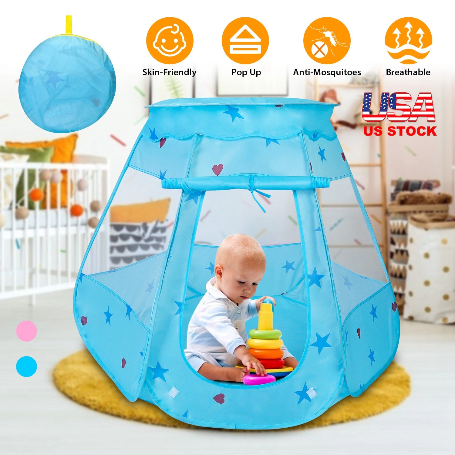 GBruno Pop-Up Castle Play Tent For Kids