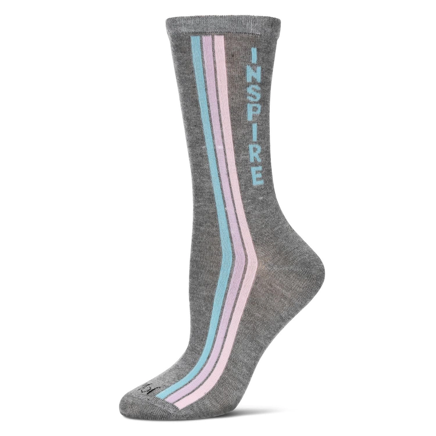 MeMoi Women's Inspire Rayon From Bamboo Crew Socks