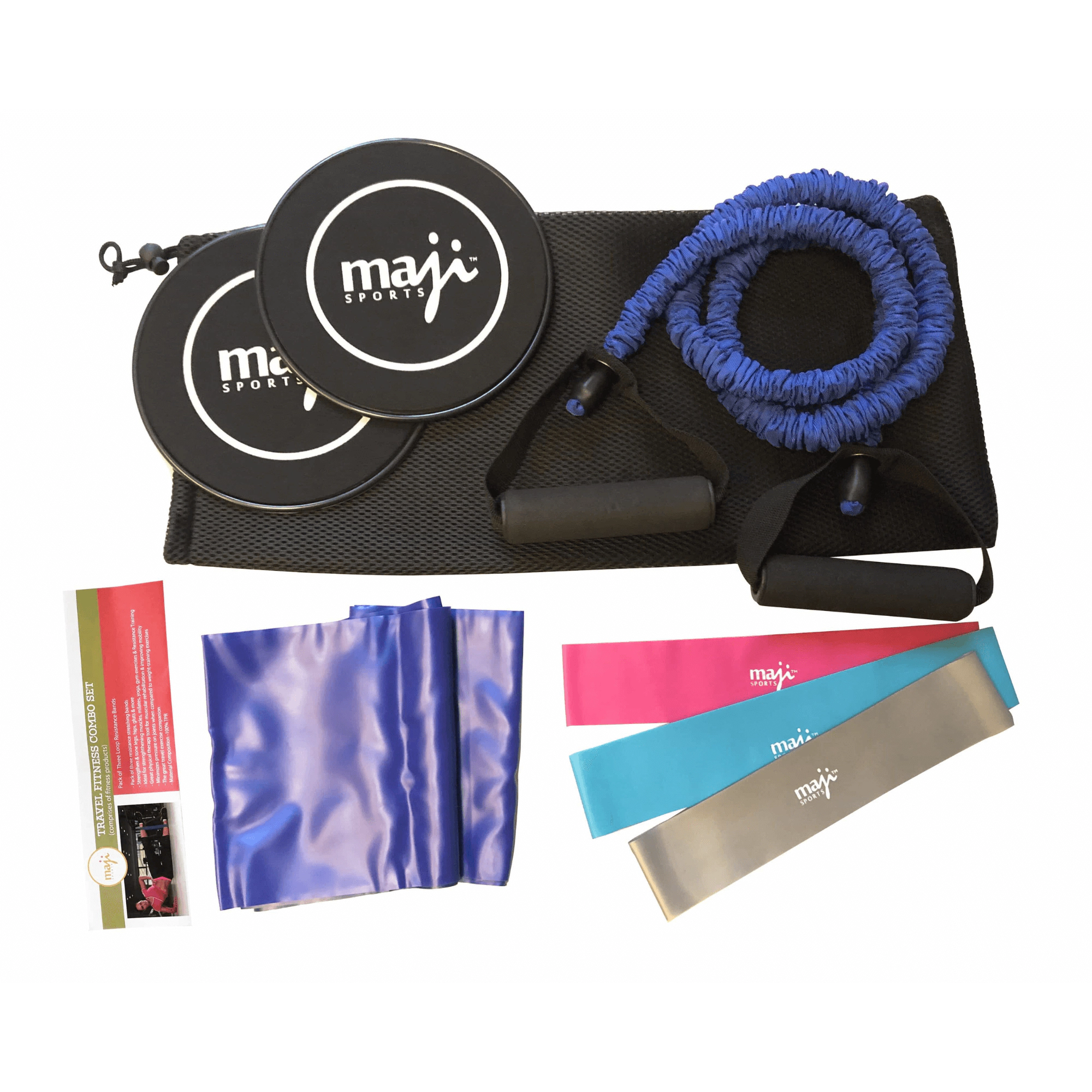 Maji Sports Unisex Resistance and Core Fitness Training Bundle