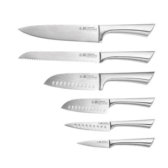 Cuisine::pro® Damashiro® Kinzoku Knife Block 7 Piece