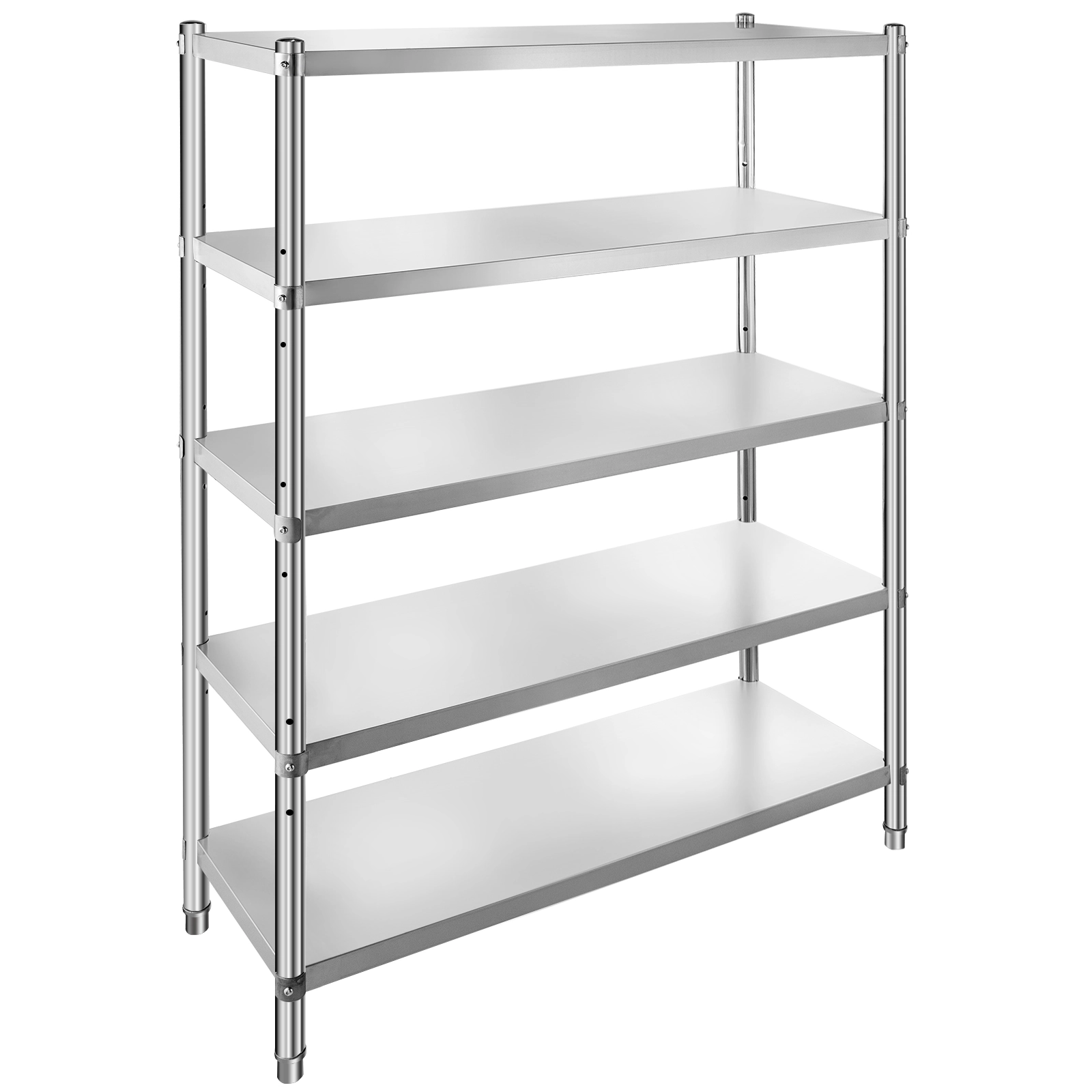 Flynama 5 Tier 36.3 x 16.3 x 71.4 in Shelves 2000 LBS Adjustable Heavy Duty Utility Rack for Garage Warehouse Kitchen