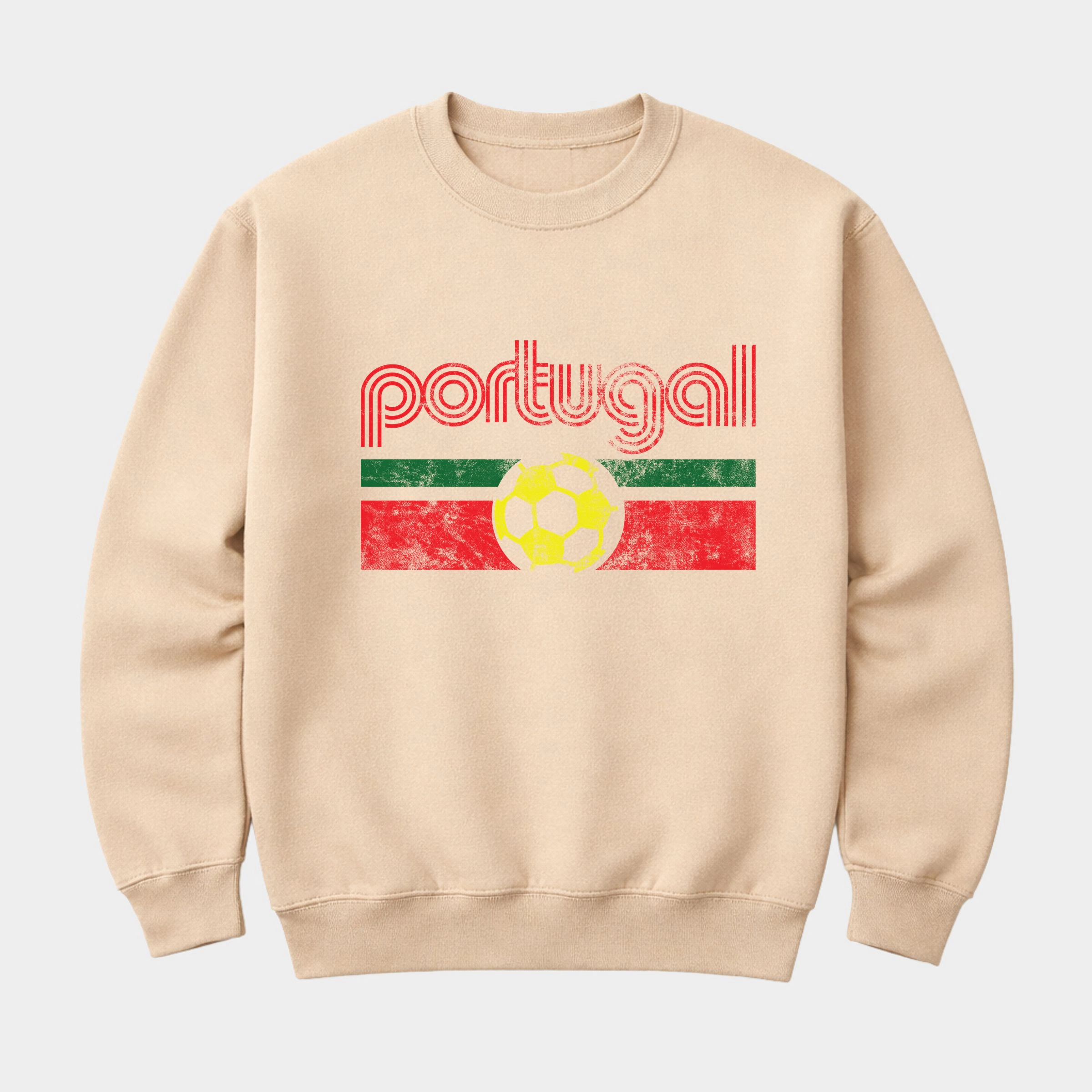 Simply Sage Market - Men's Graphic Sweatshirt Portugal Soccer Flag