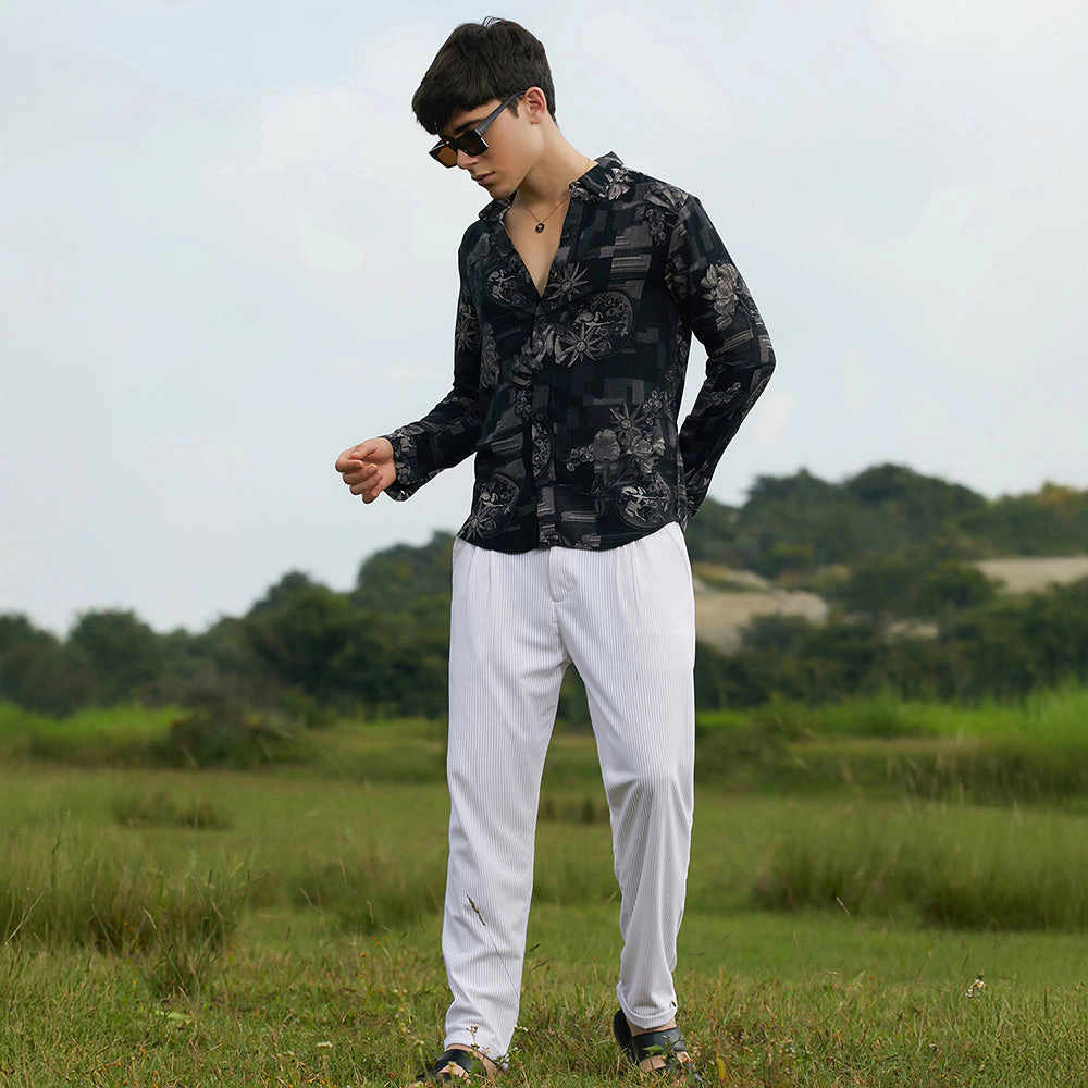 Bloom-Imprint Shirt