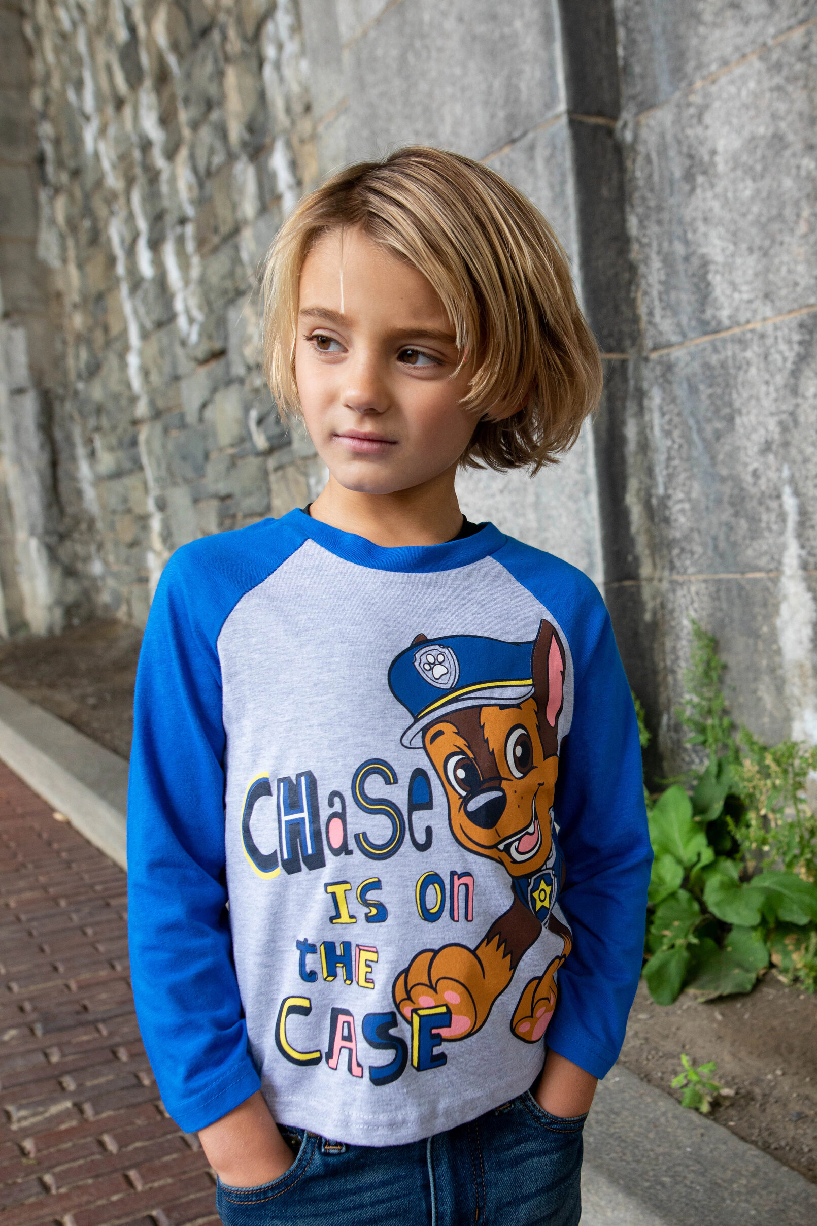 Nickelodeon Paw Patrol Boys' 3-Pack Long Sleeve T-Shirts