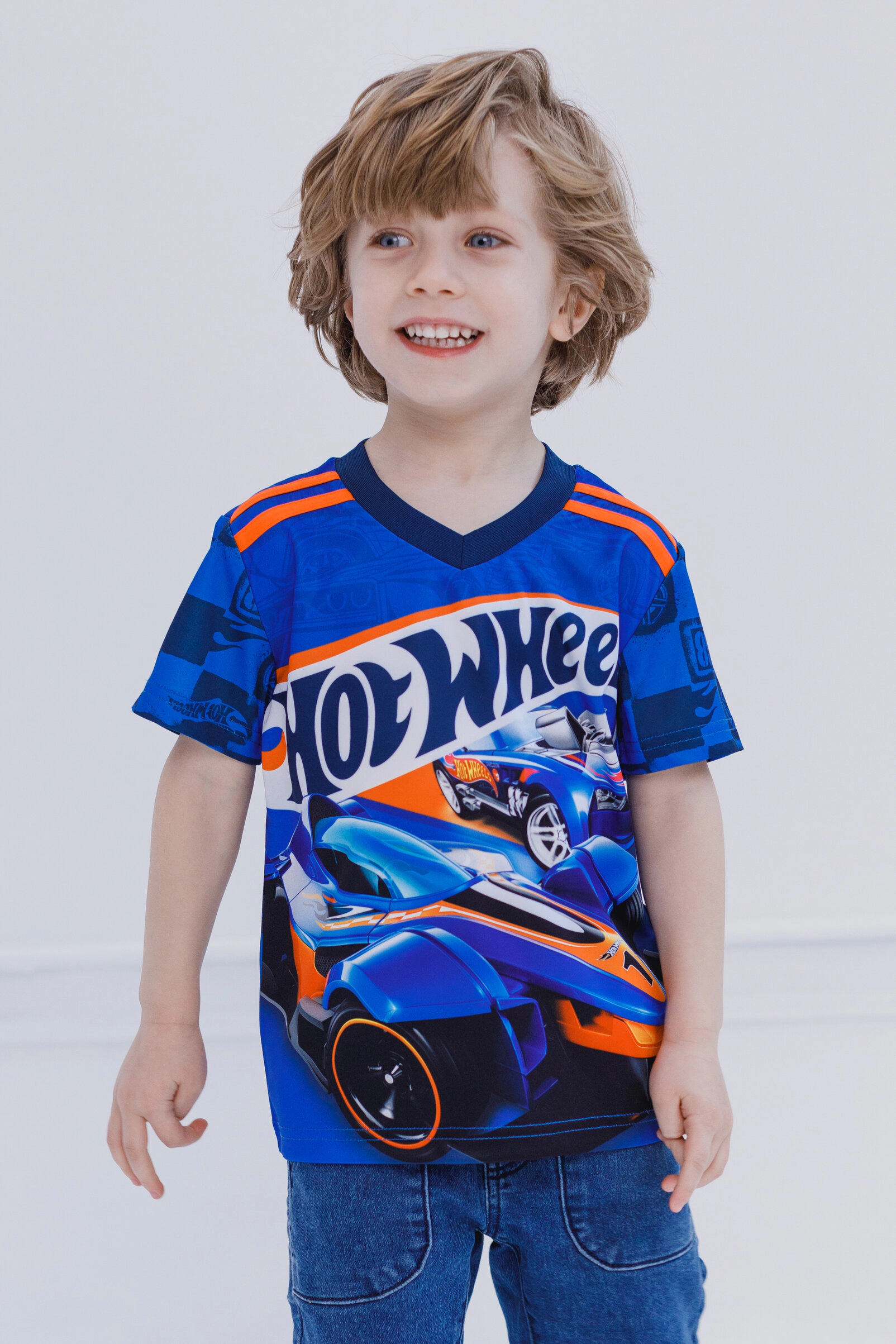Hot Wheels Boys' 2-Pack Athletic T-Shirts