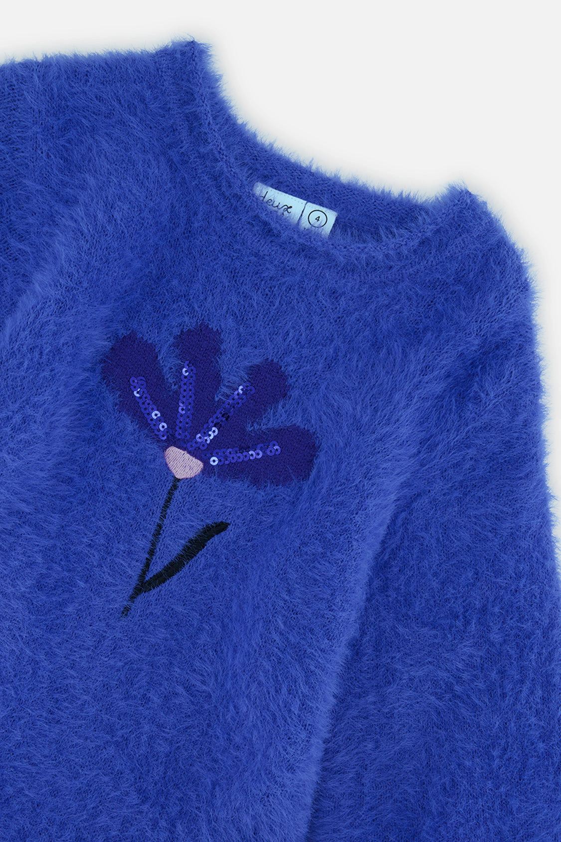 Deux par Girls Hairy Knitted Dress
