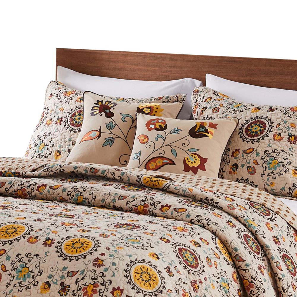Greenland Home Fashion Andorra Accessory Decorative Pillow Pair - Multi 18x18"