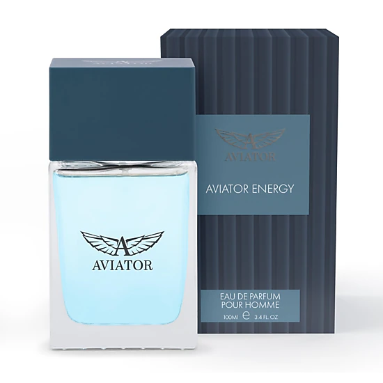 Aviator Energy Eau de Parfum for Men, Fresh Citrus Woody 3.4 oz Spray ...