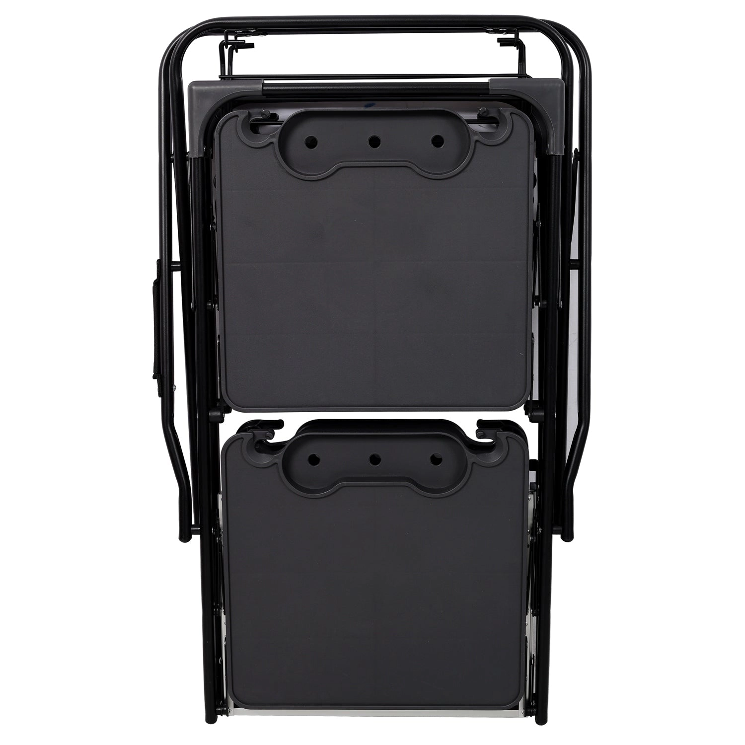 GBruno Folding Camping Kitchen Table With Lamp Post