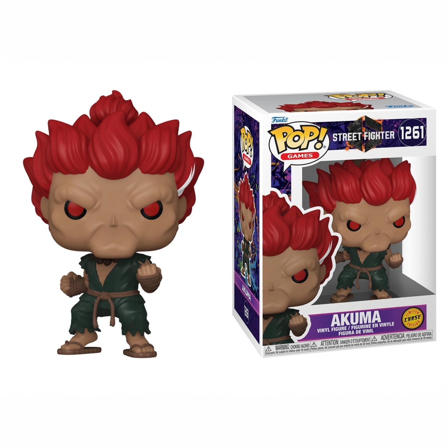 Funko Pop!Street Fighter: Akuma #1261 Chase