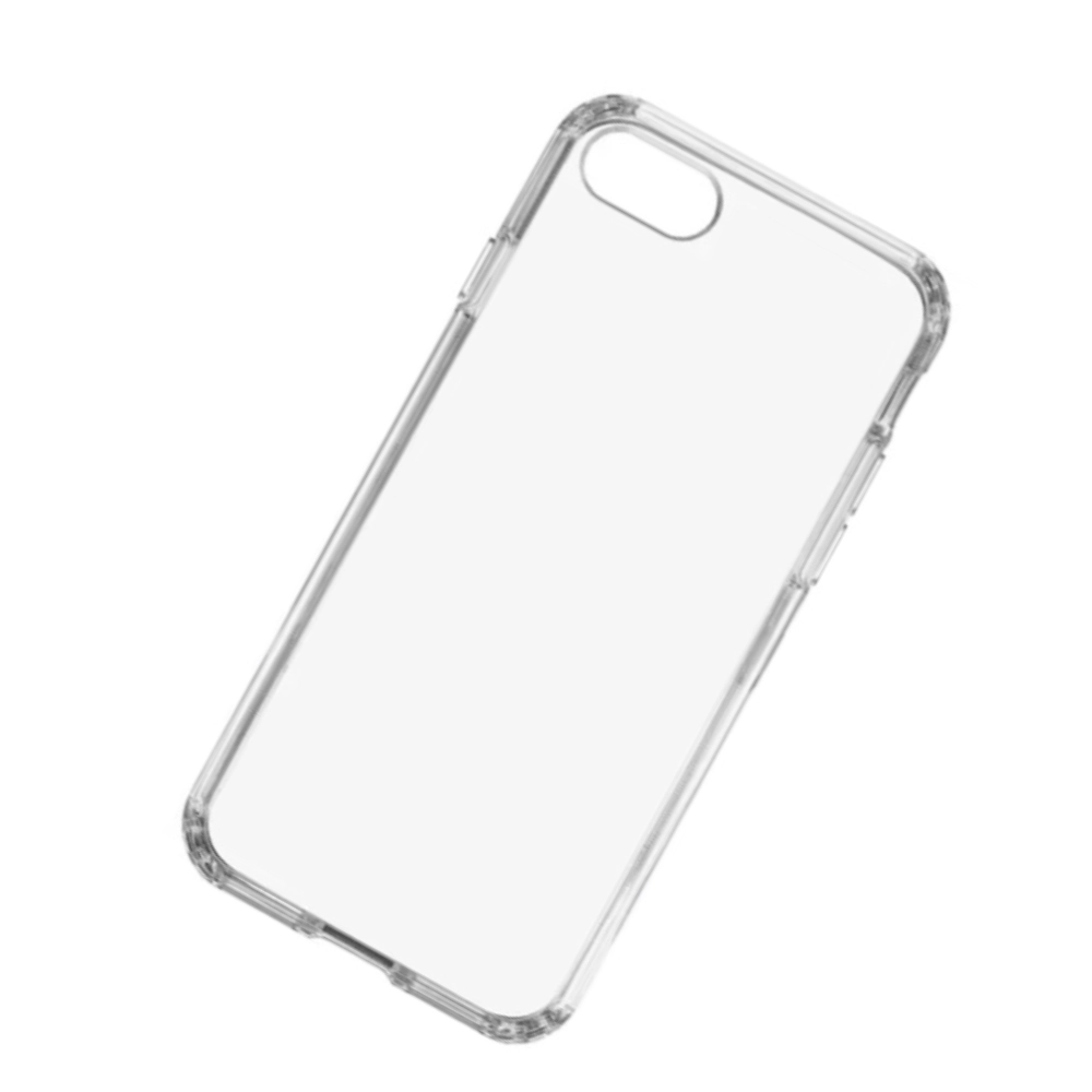 Qixxronics Clear Phone Case for iPhone SE2 / iPhone SE3 Protection Cover for iPhone SE2/SE3 Shockproof Protective Case