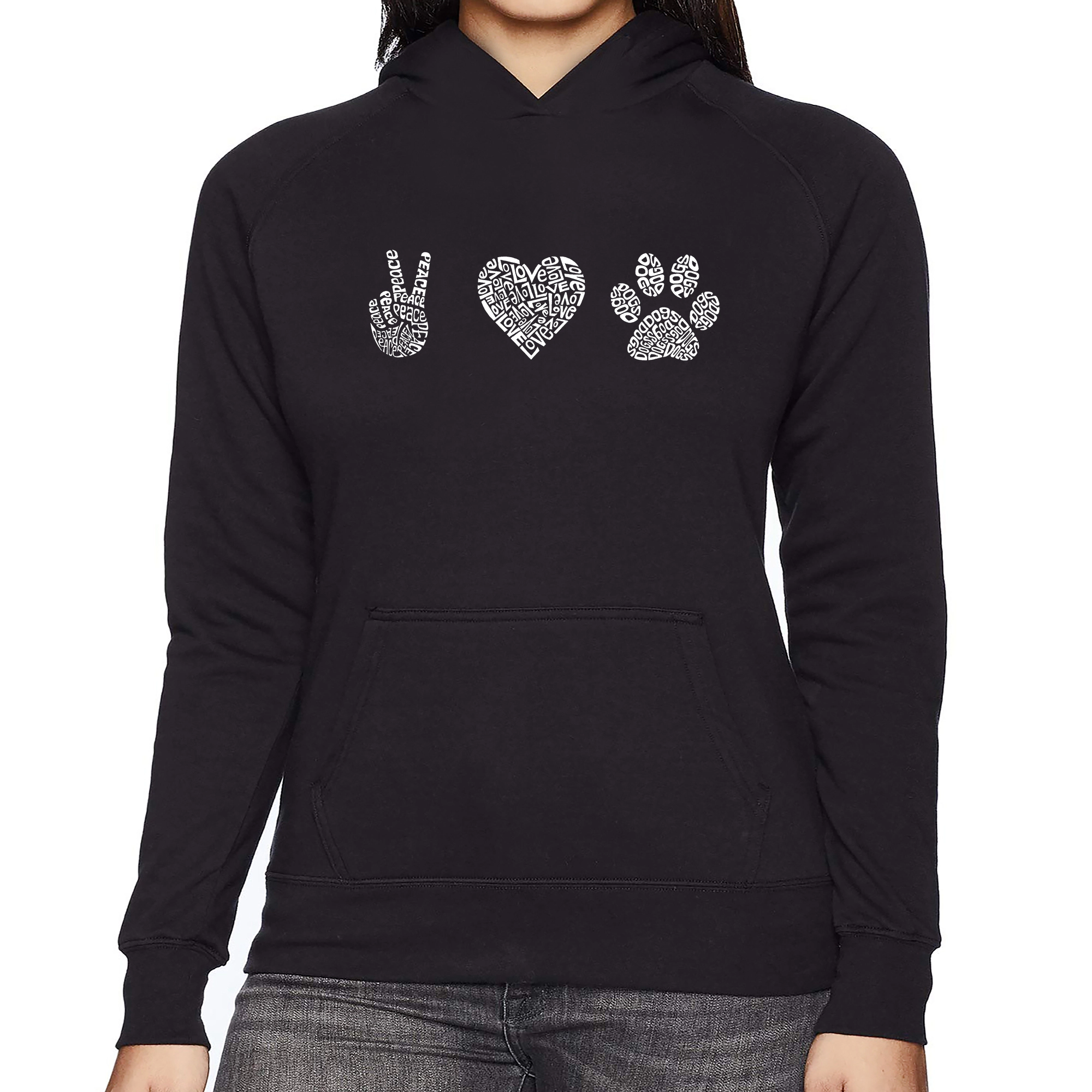 LA Pop Art Peace Love Dogs
