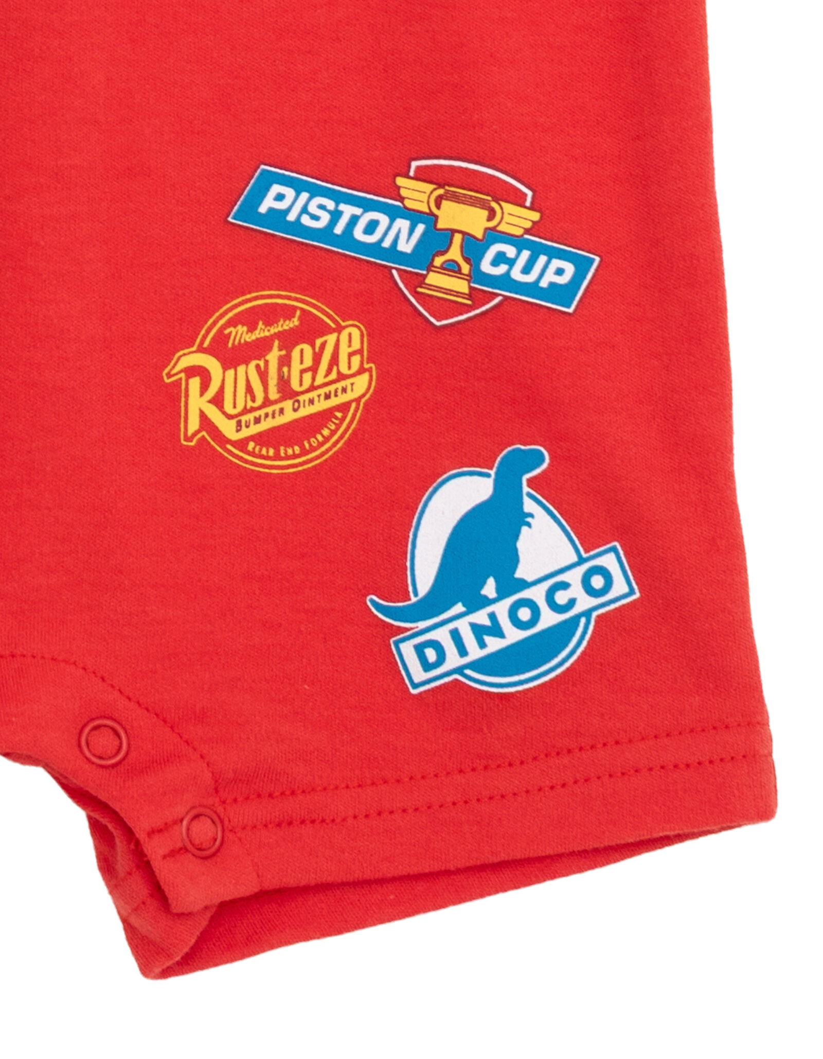 Disney Cars Lightning McQueen Baby Boys' Cosplay Sleeveless Hooded Romper
