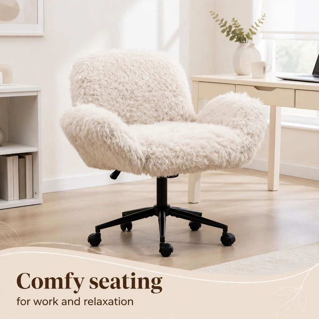 GOODSILO Upholstered Fabric Accent Chair
