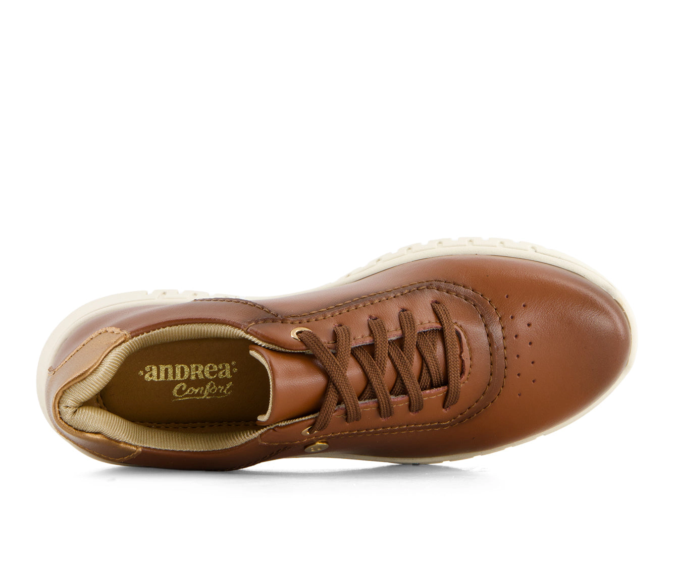 Andrea Womens Soft Leather Sneakers