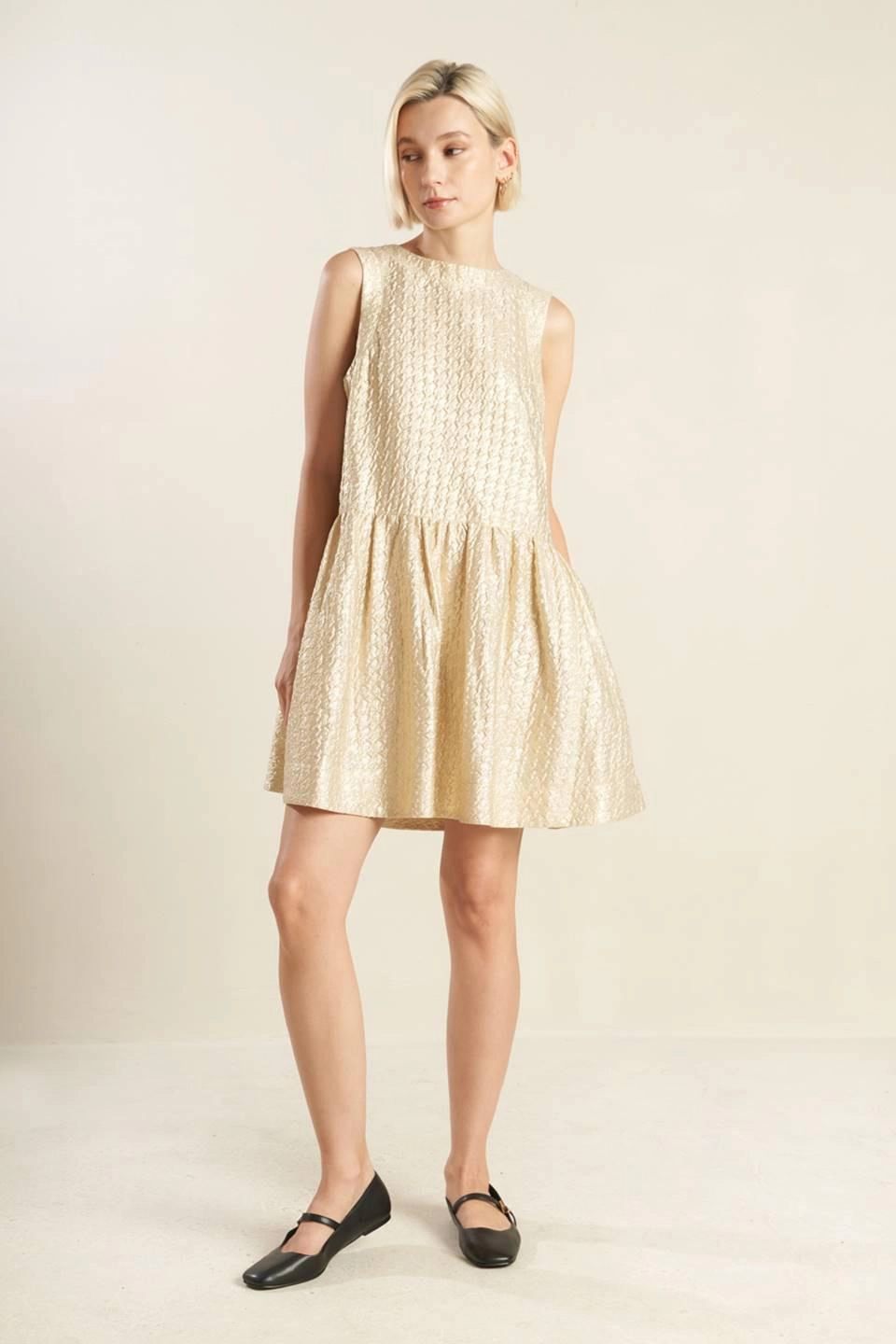 TRUEDAMES Women Horizon Hideaway Woven Mini Dress