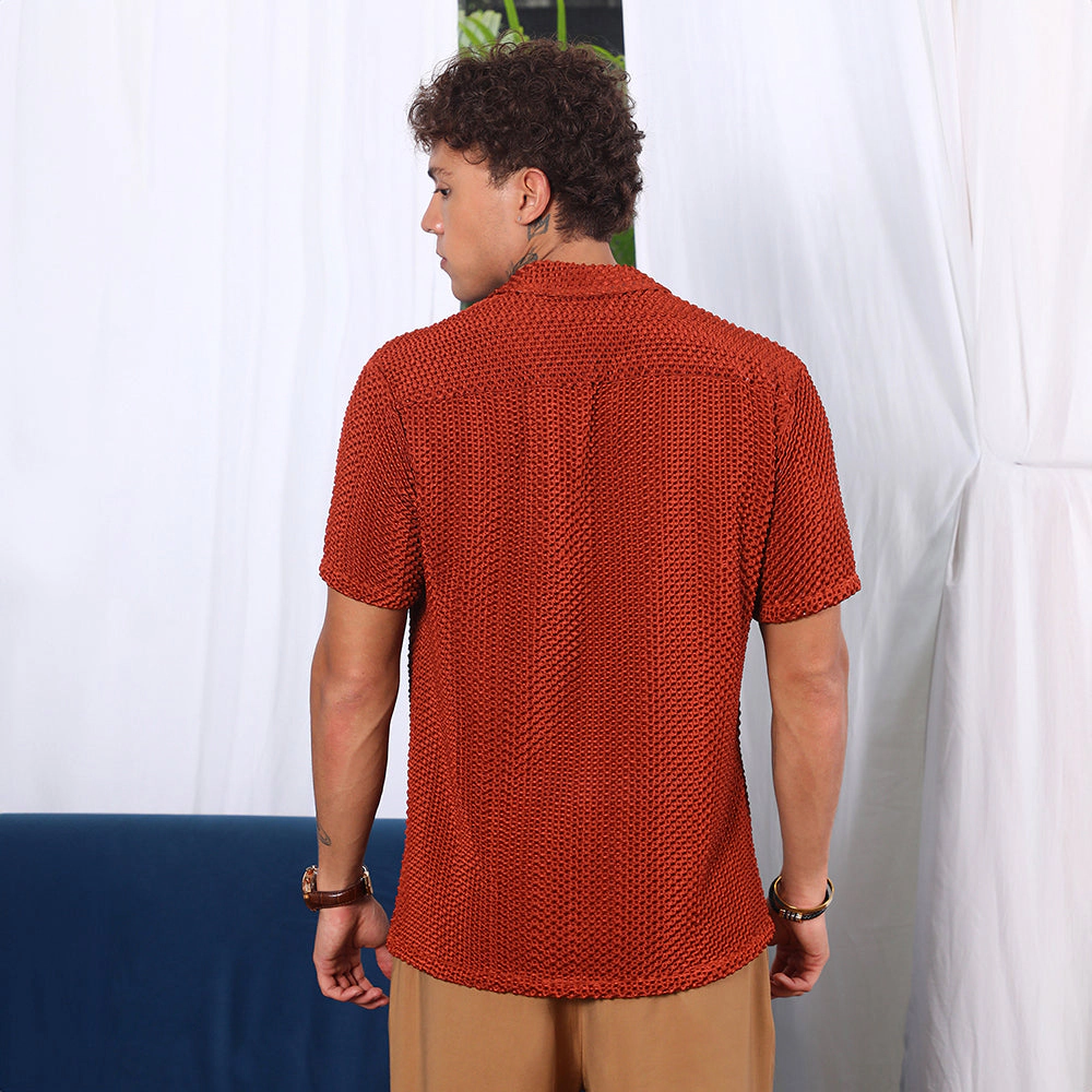 Puffy-Textured Shirt