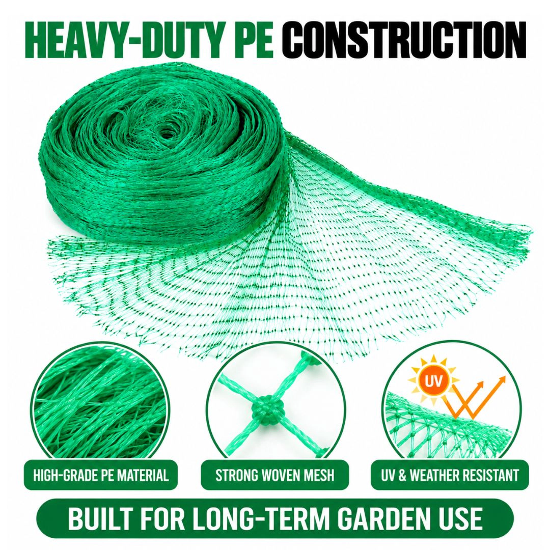 Heavy-Duty Anti-Bird Plant Protection Net