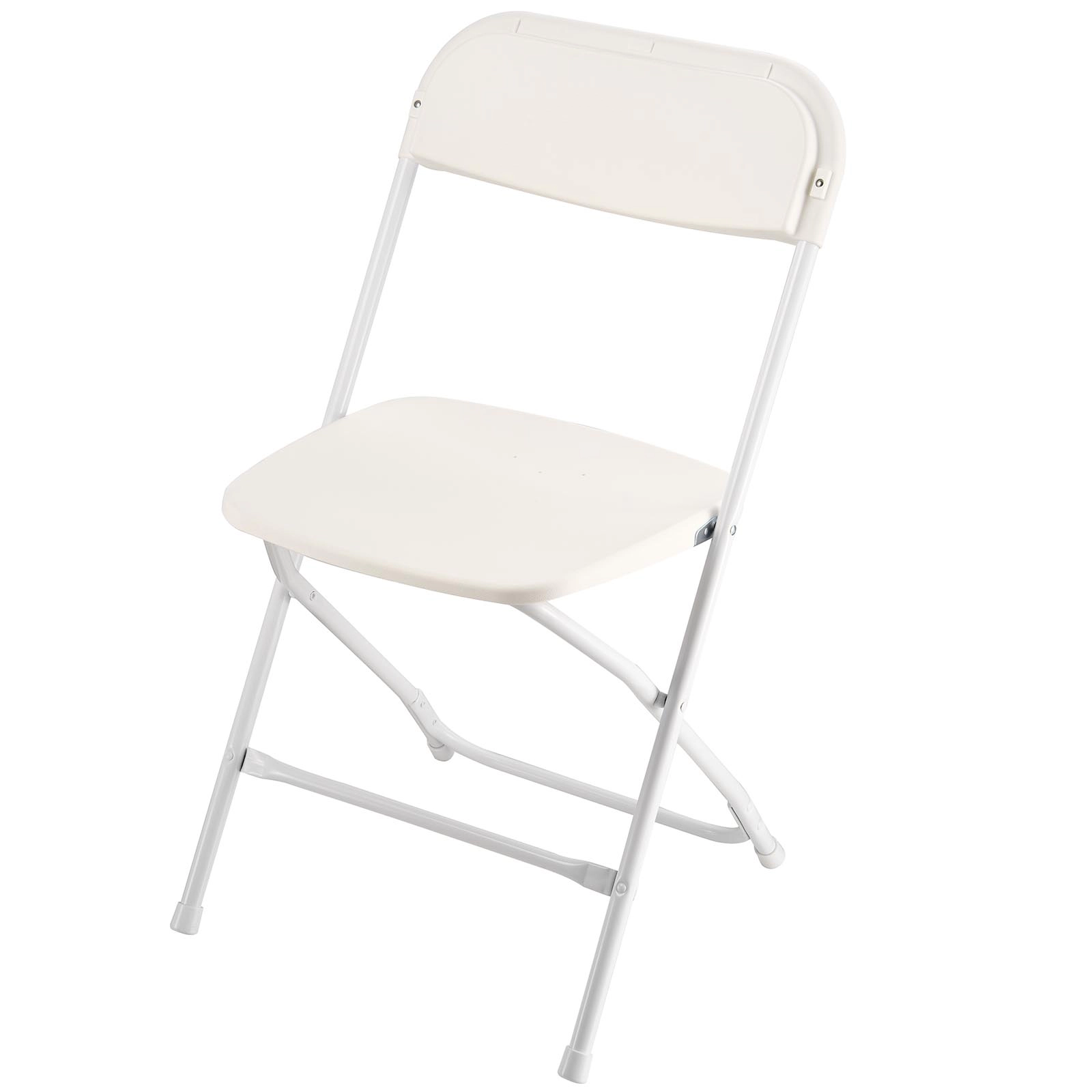 HONGGE Folding Chairs Foldable Chairs with Heavy Duty Metal Frame Portable Folding Card Table Chairs Stackable Seats