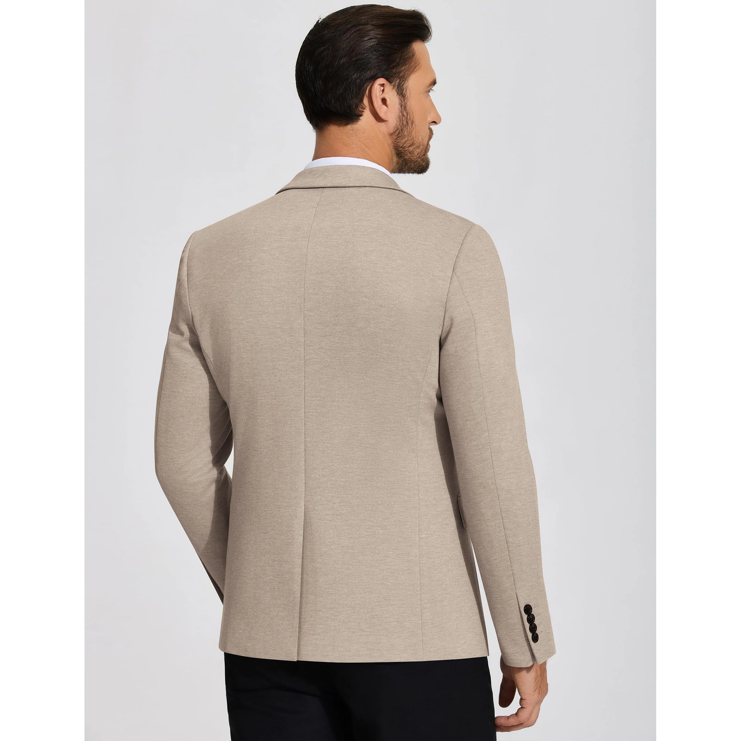 COOFANDY Men's Slim Fit Two Button Notch Lapel Casual Blazer Sport Coat Suit Jacket