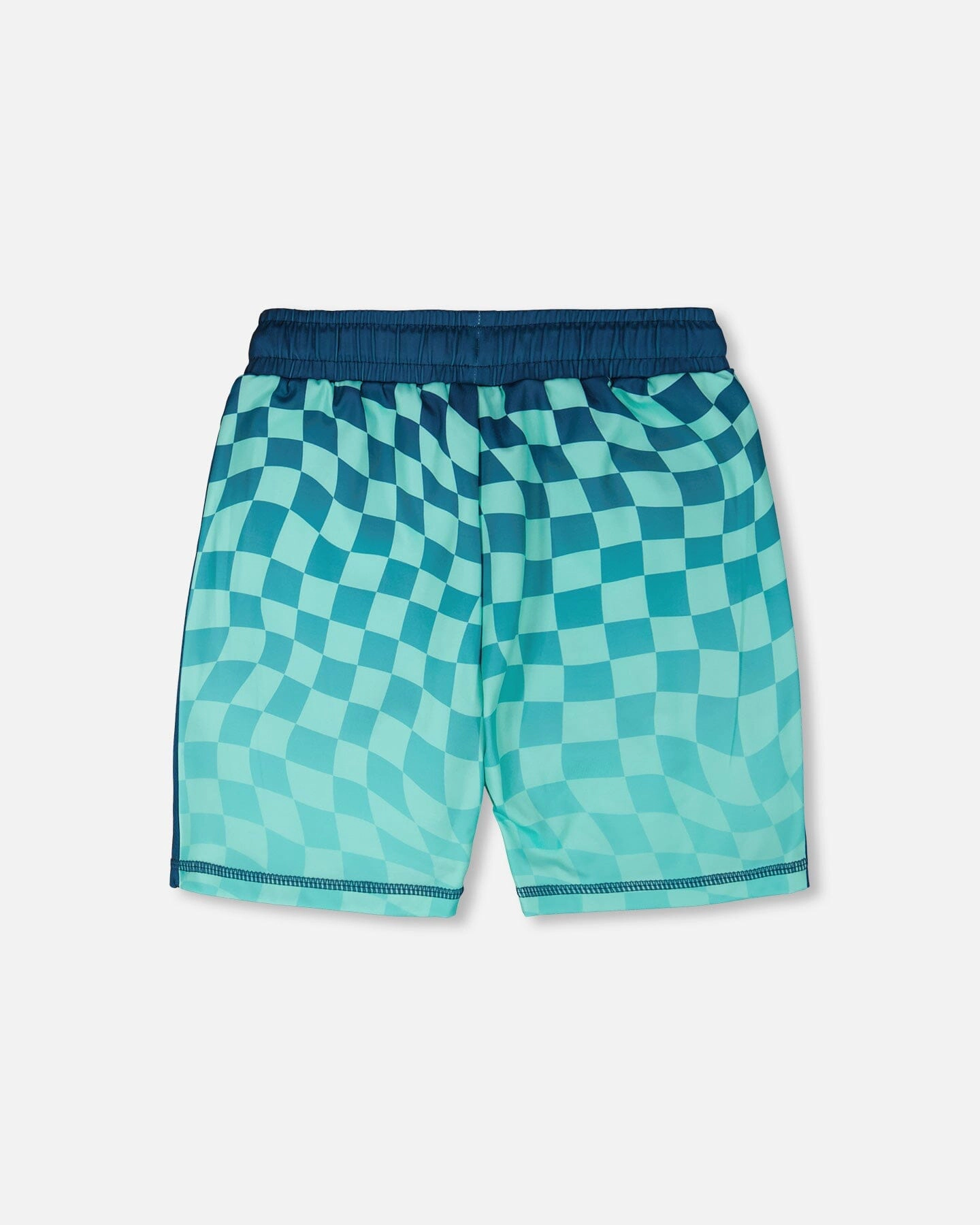 Deux par Boys Athletic Shorts Recycled Polyester Printed Checkerboard