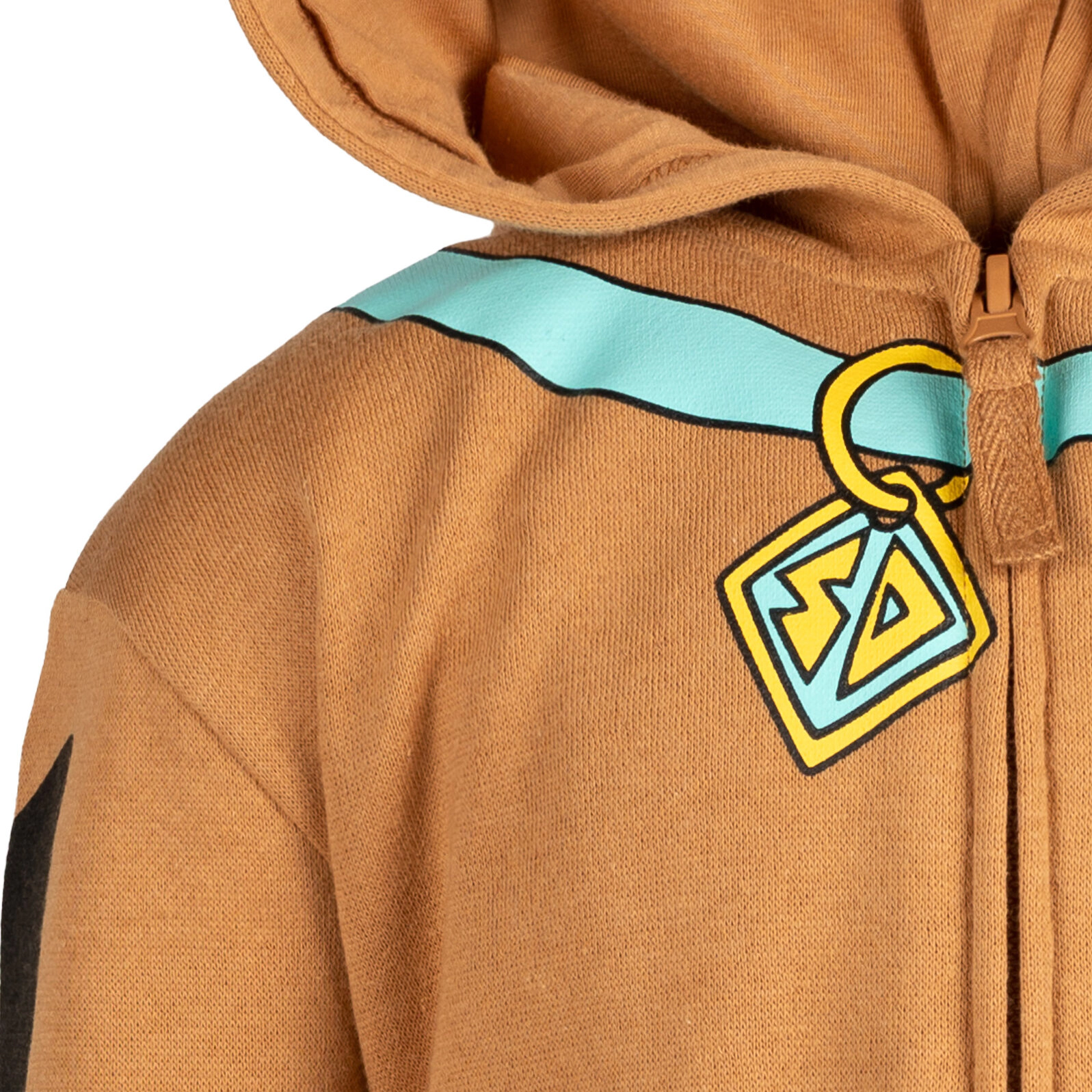 Scooby-Doo Cosplay Fleece Zip-Up Hoodie