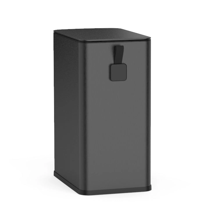 Ninestars Slim 2.6-Gallon Stainless Steel Step-On Trash Can