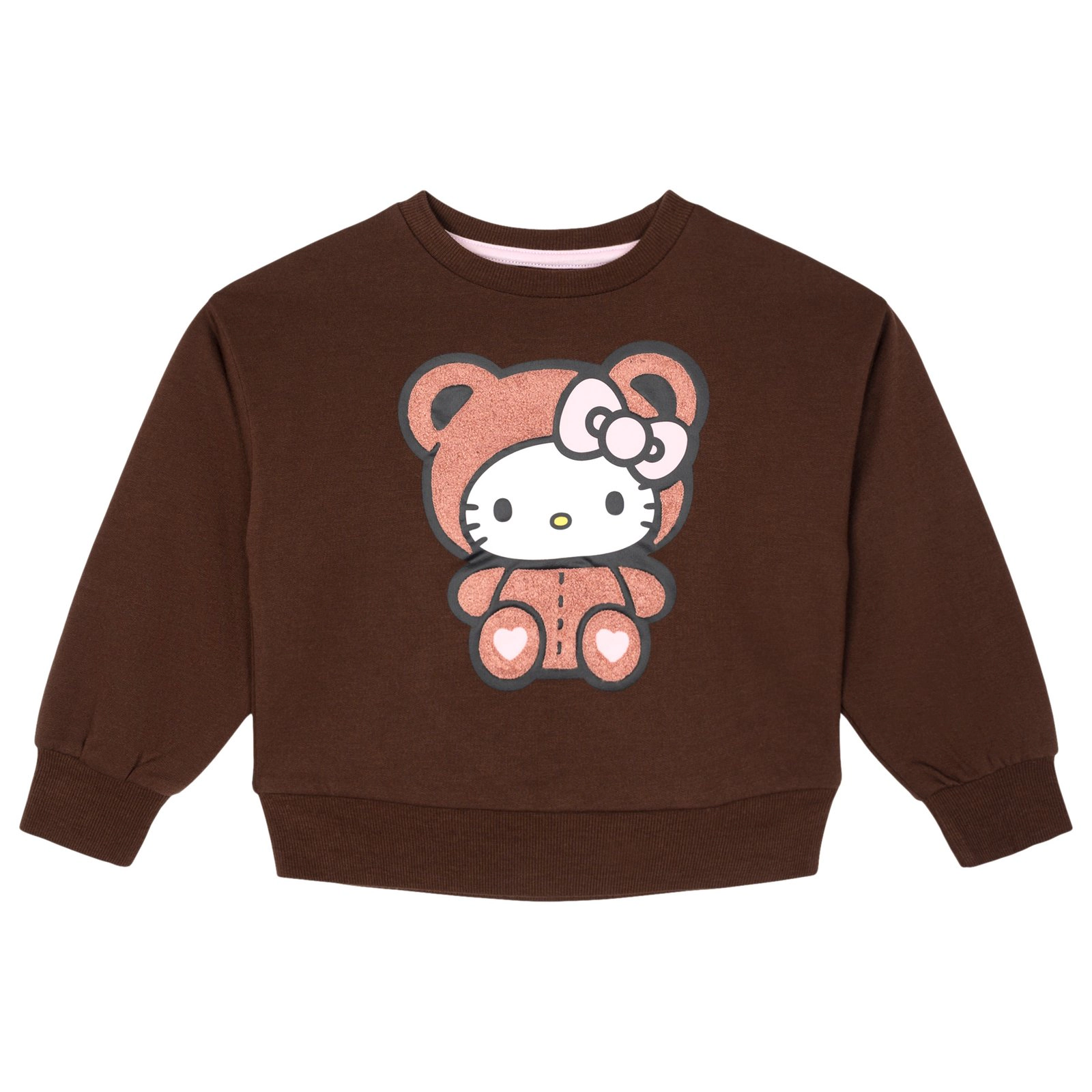 Hello Kitty Girls' Fleece 2-Piece Sweatshirt and Pants Set