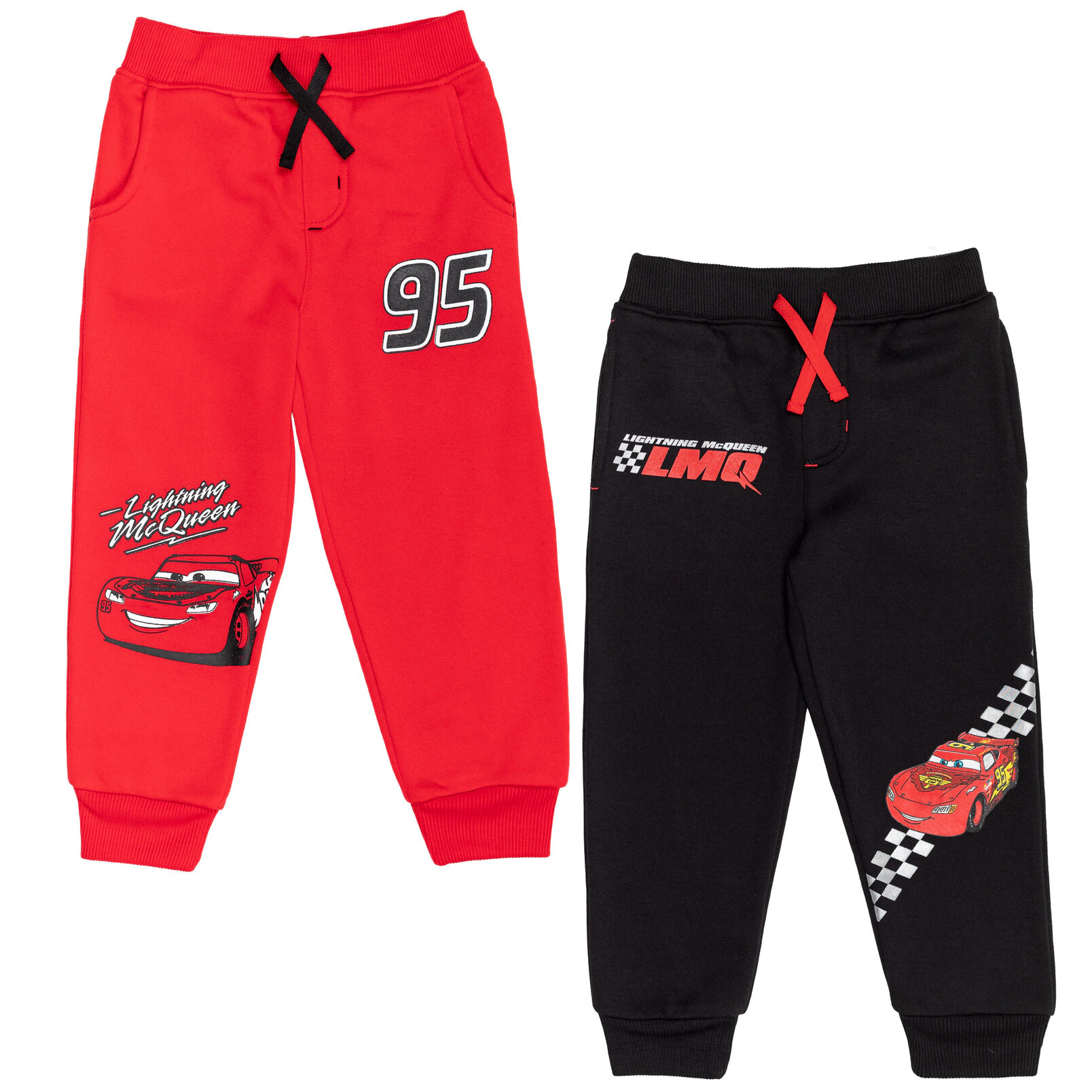 Disney Boys' Fleece Jogger Pants 2-Pack