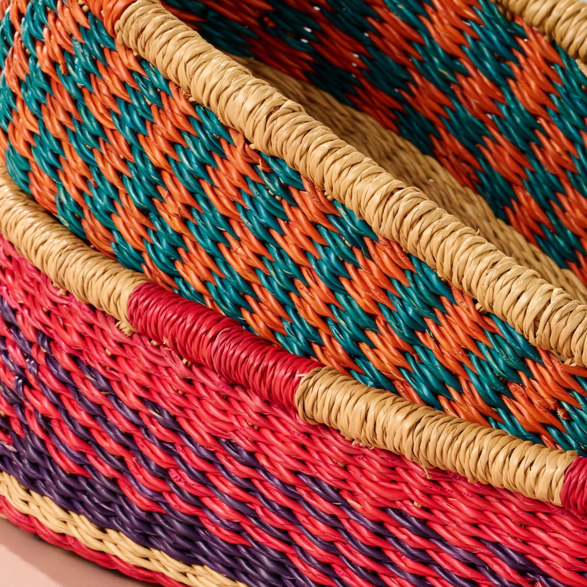 Ten Thousand Villages Ghana Breaking Bread Basket