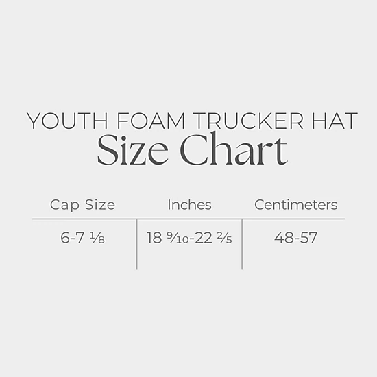 The Juniper Shop - Embroidered Little Lady - Youth Graphic Foam Trucker Hat