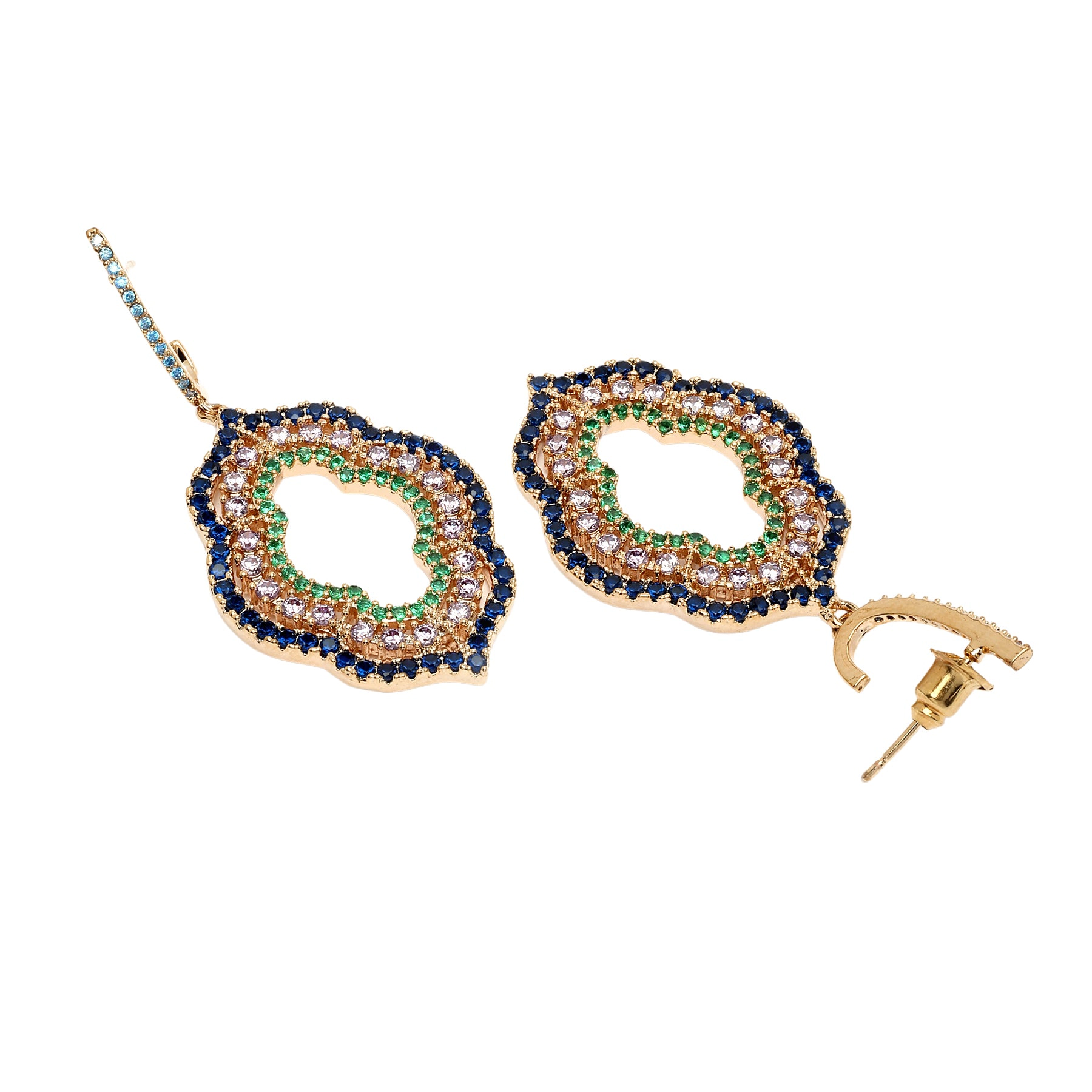 AGP PARIS Womens Diva Cloud Drop Earrings