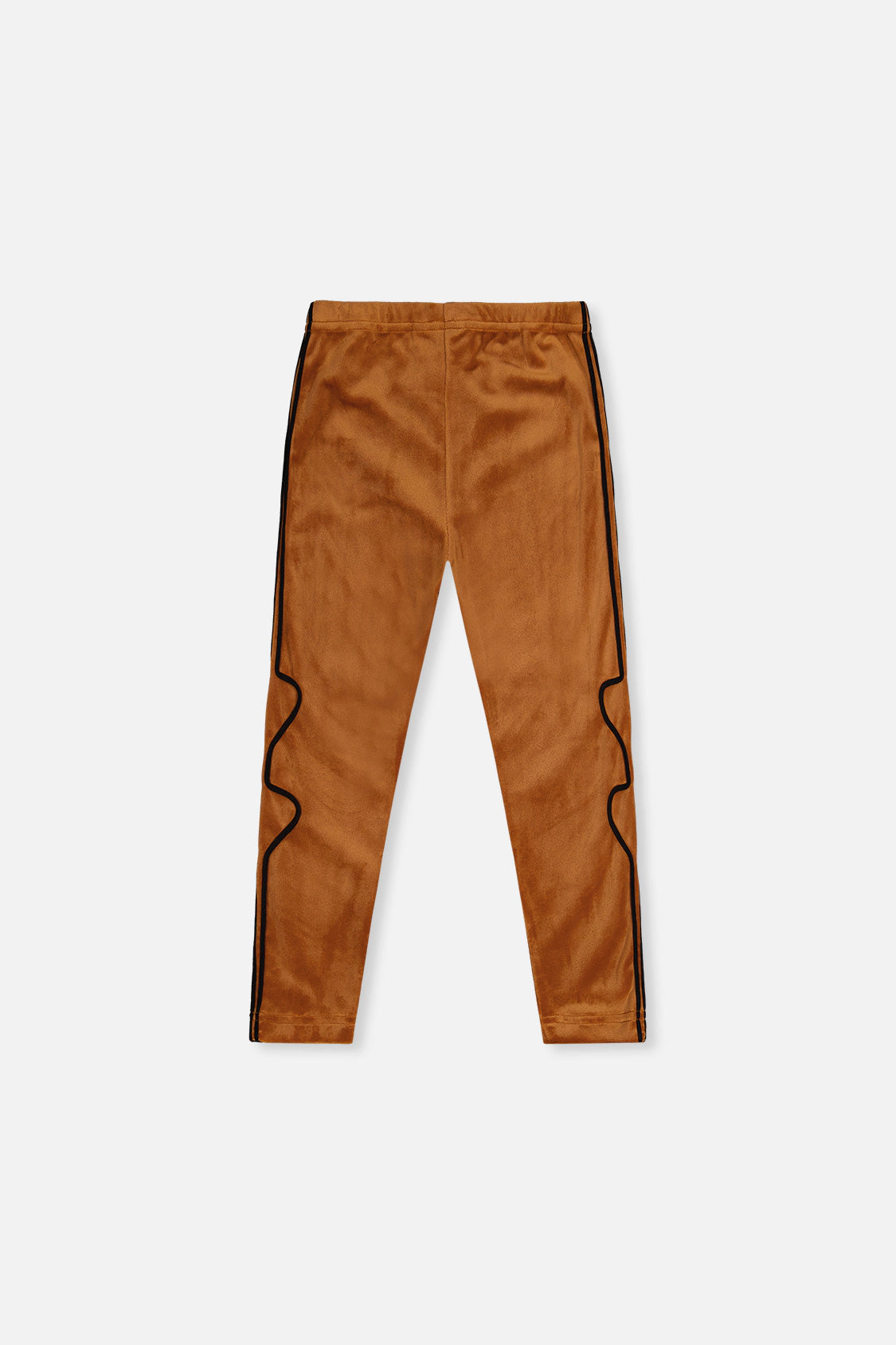 Deux par Girls Shimmer Velvet Leggings with Heart Appliqués