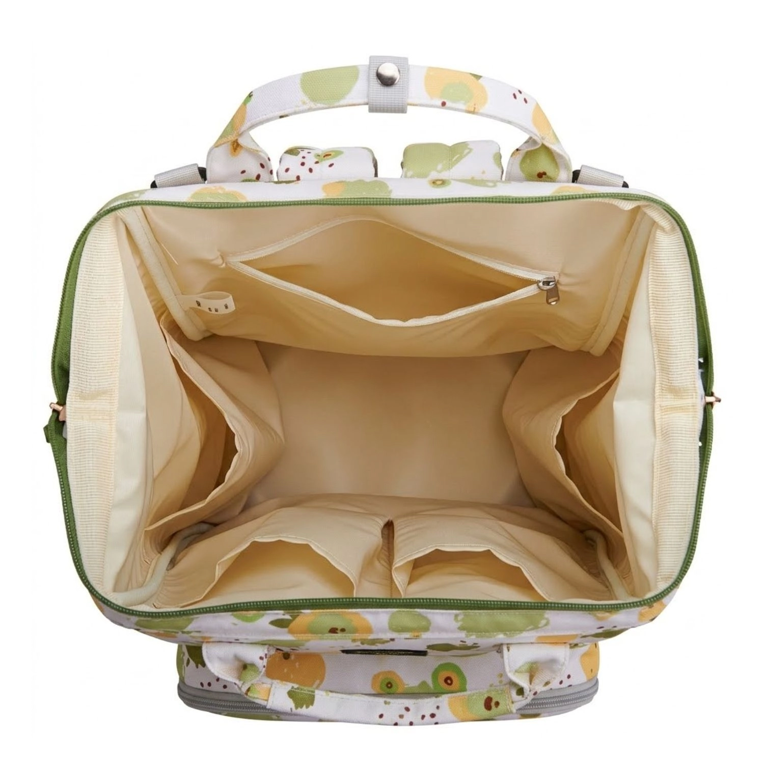 SUNVENO Wide-Open Frame Diaper Bag Backpack