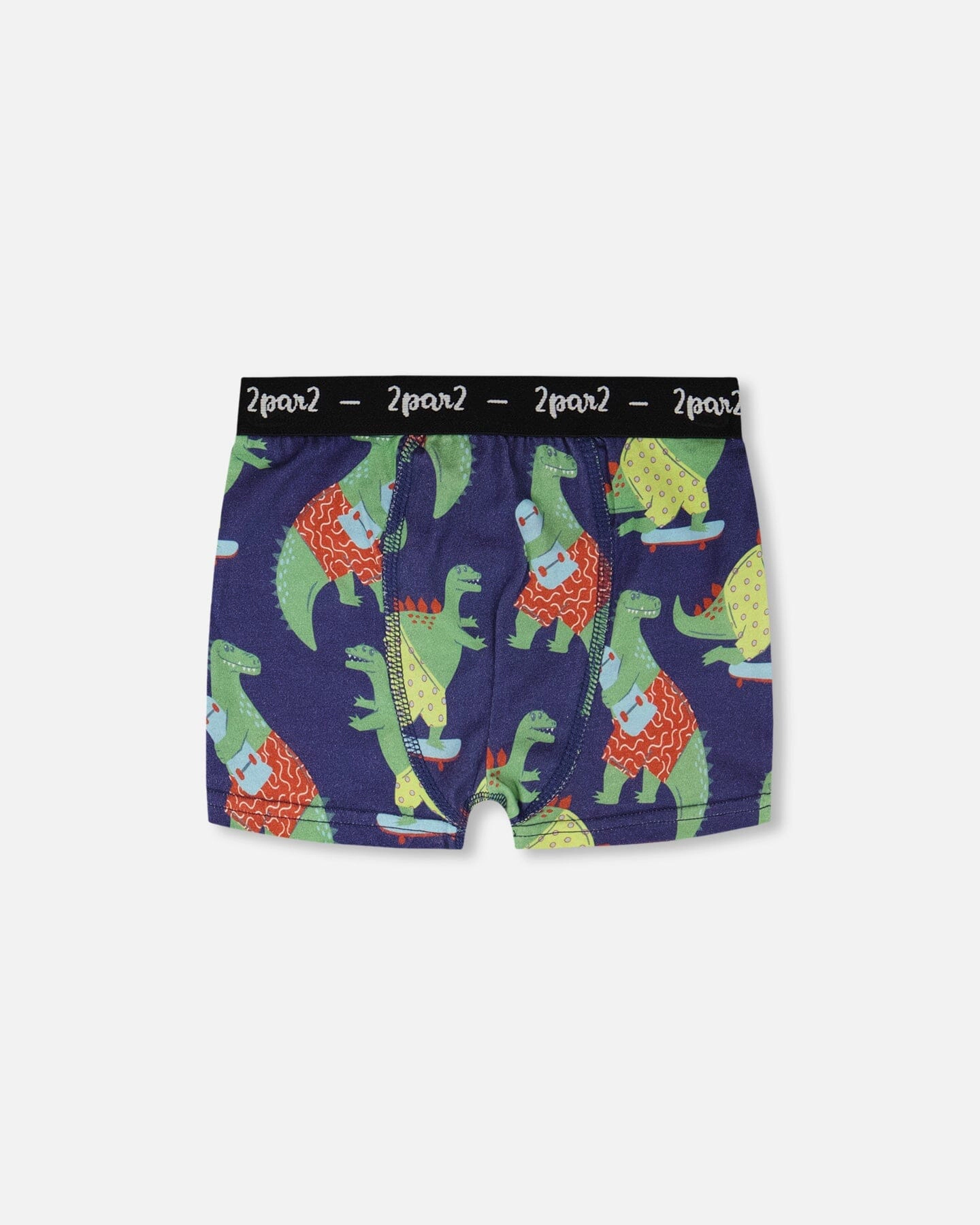 Deux par Boys Organic Cotton Boxer Dino Print