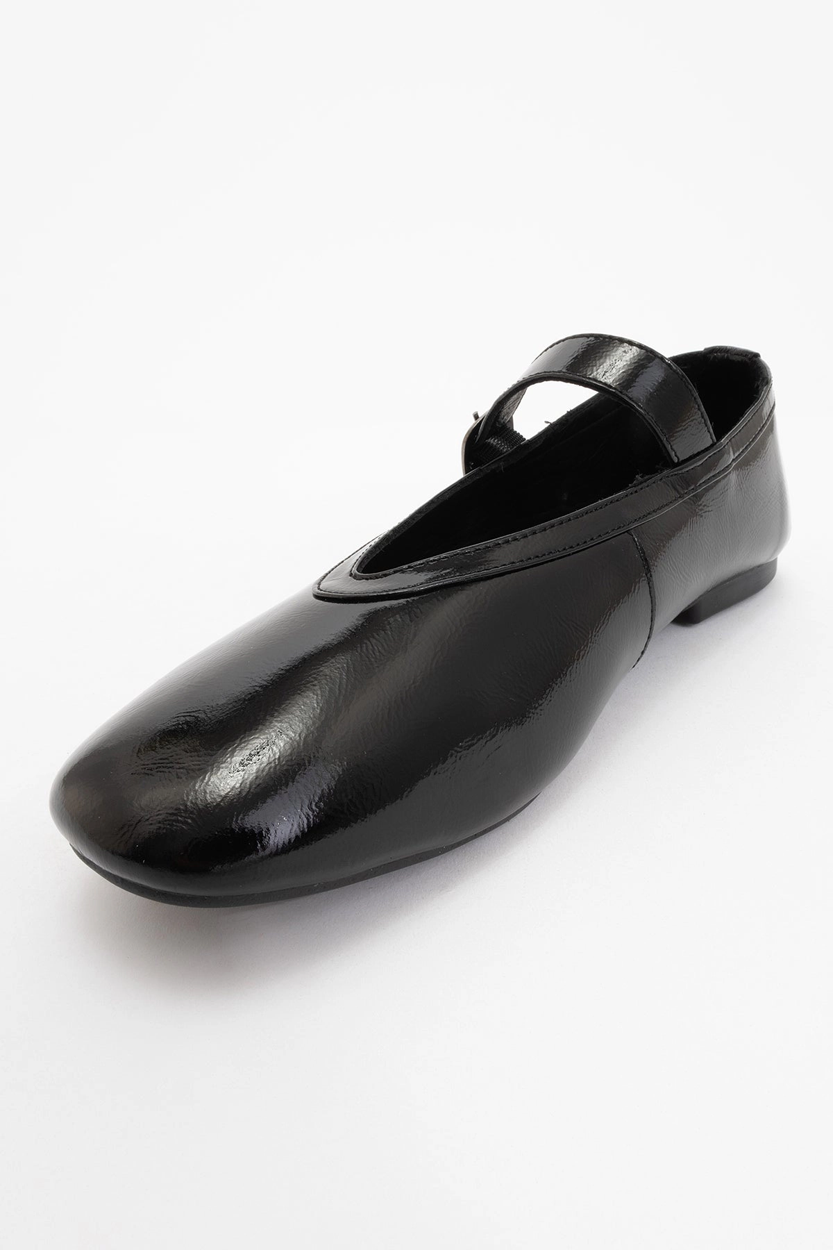 Forever & Always Womens Matilda Leather Mary Jane Flats
