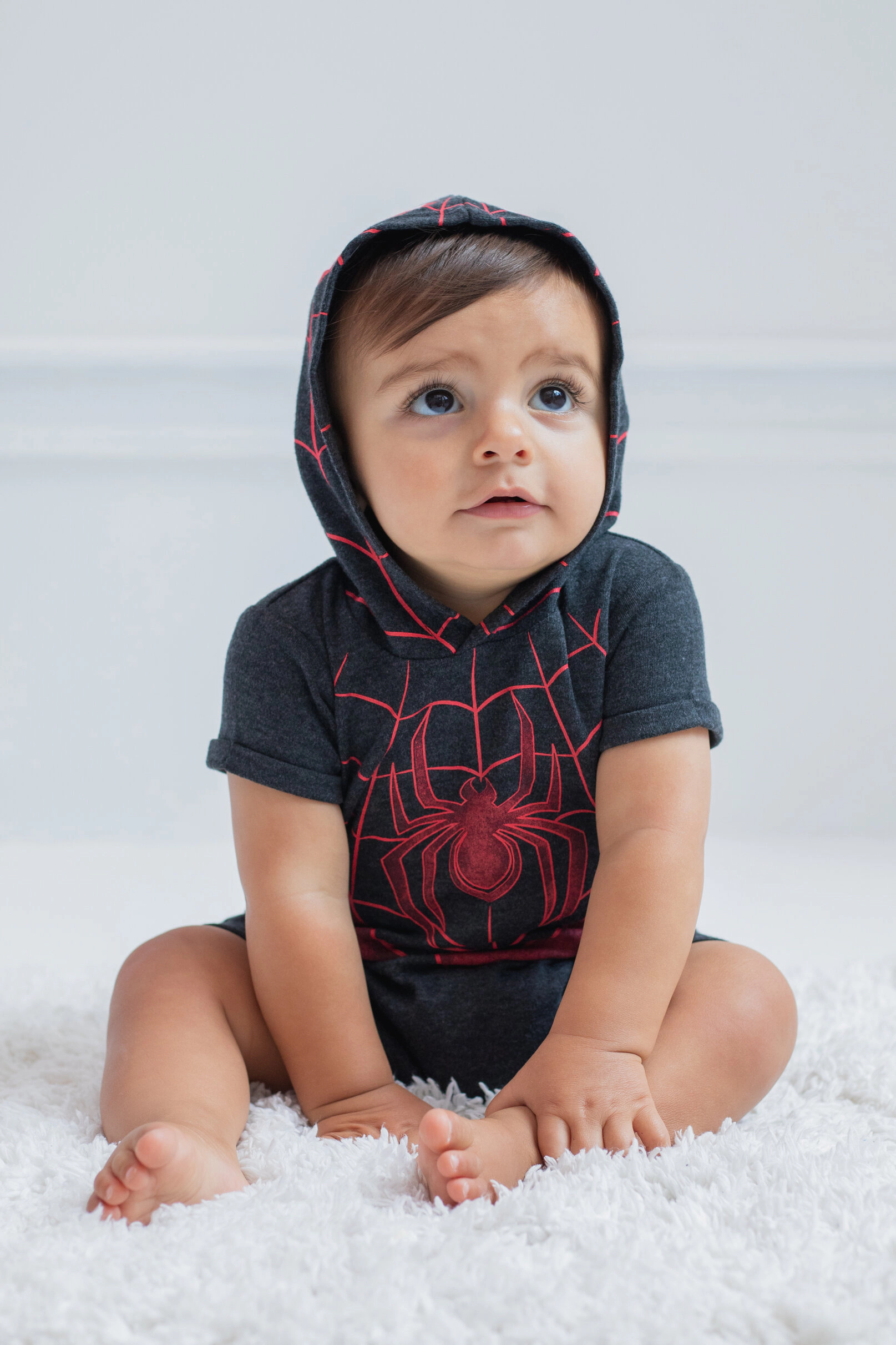 Marvel Cosplay Hooded Romper