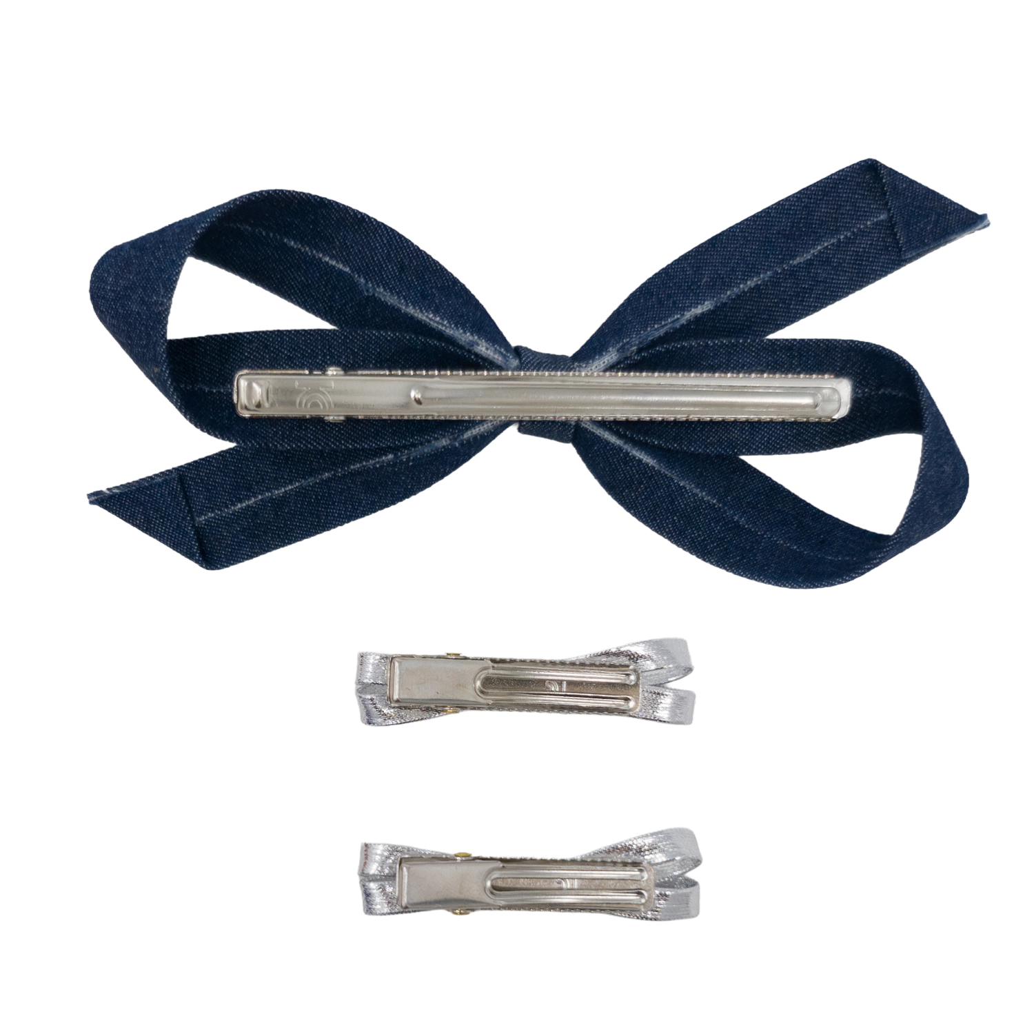 Puttisu Girls 3-Piece Bow Clip Set
